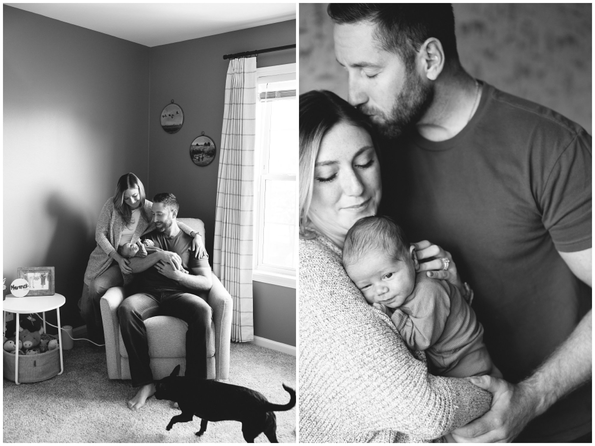 Chicago Lifestyle Newborn Baby Photographer