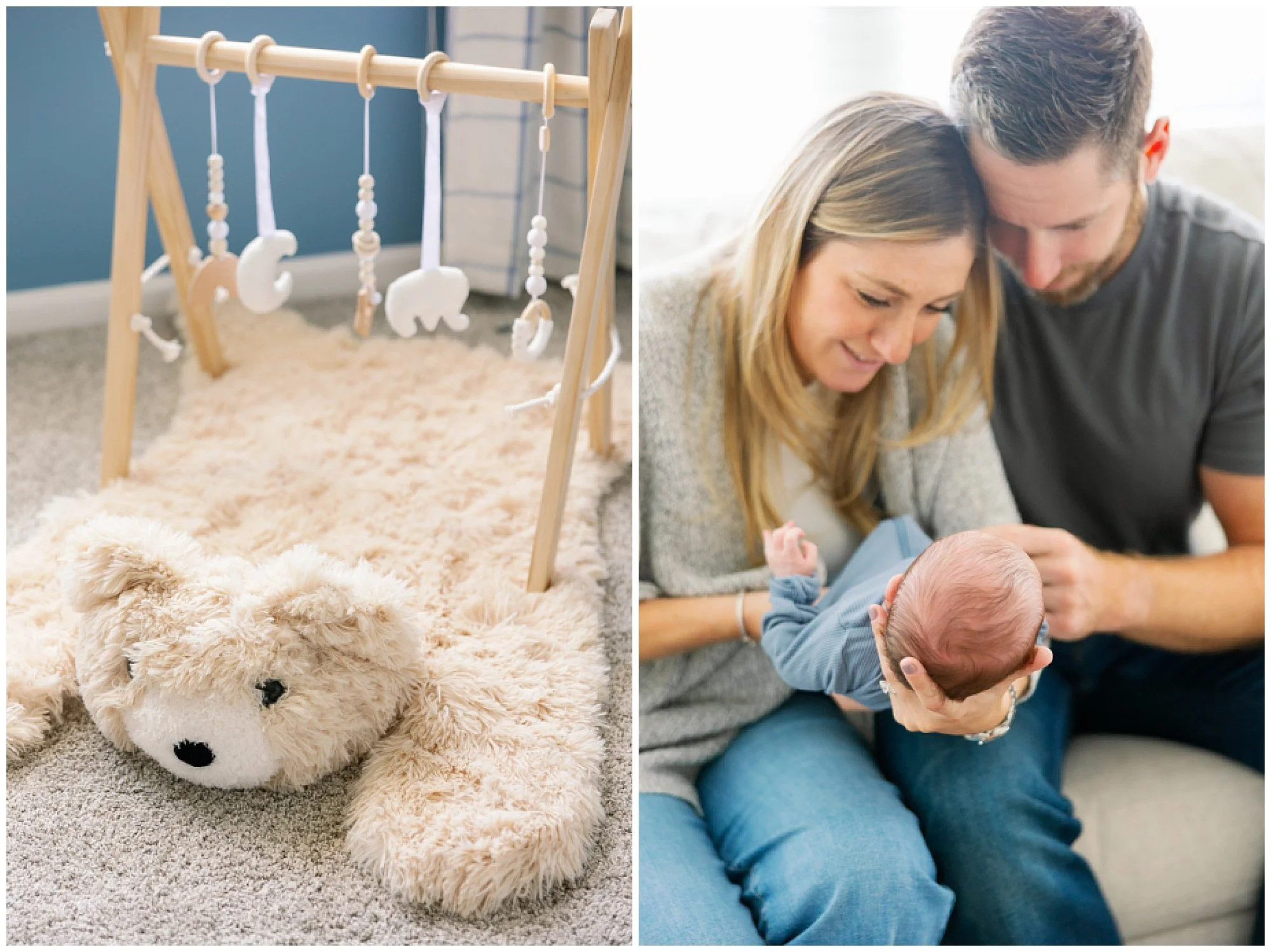 Chicago Lifestyle Newborn Baby Photographer