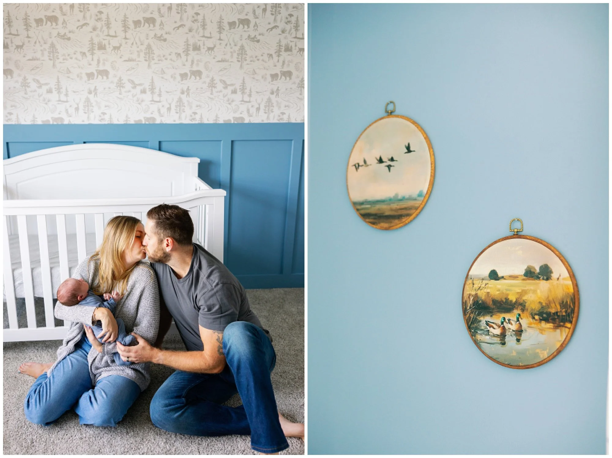 Chicago Lifestyle Newborn Baby Photographer