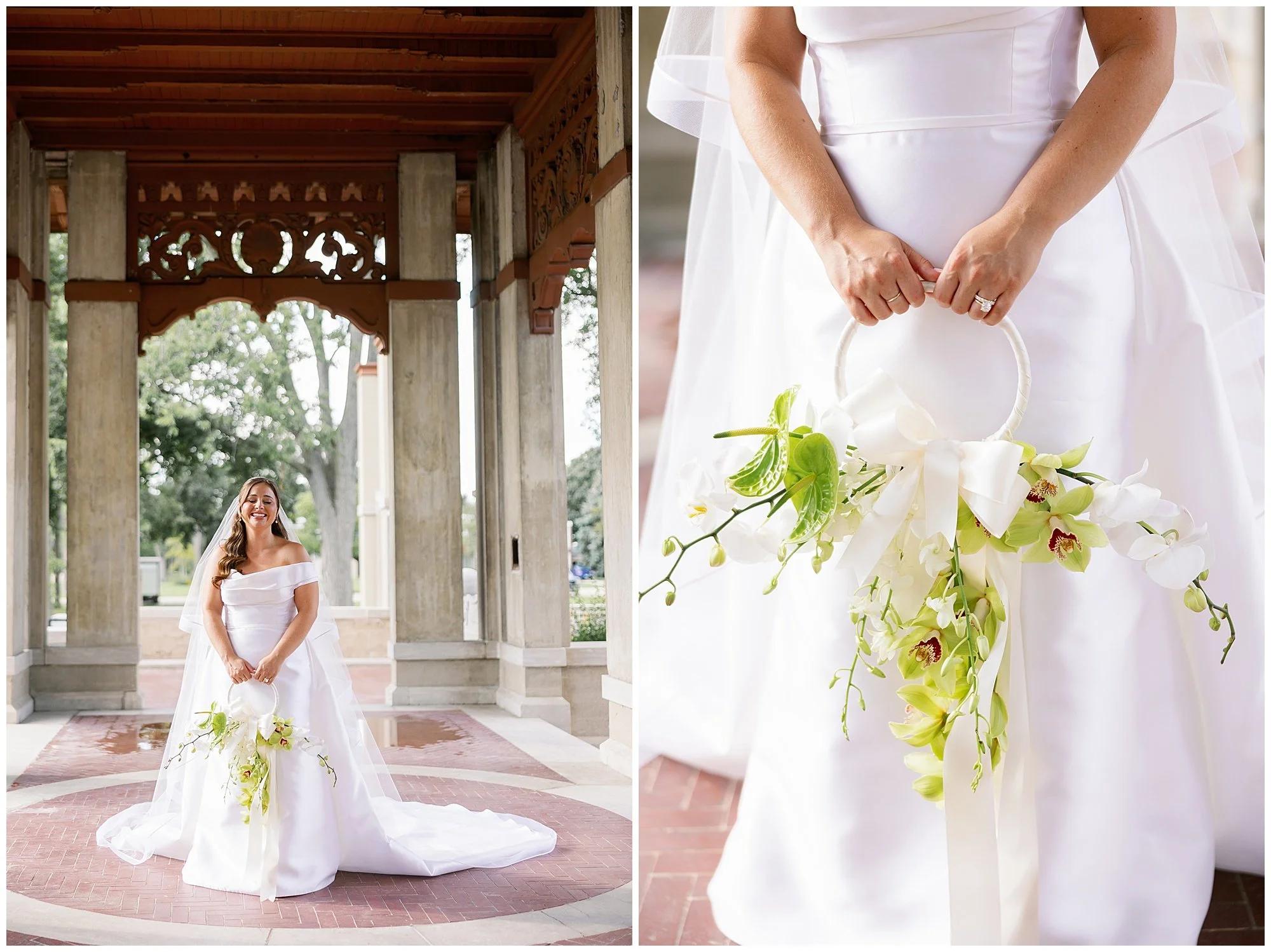 armour house lake forest bride and groom photography