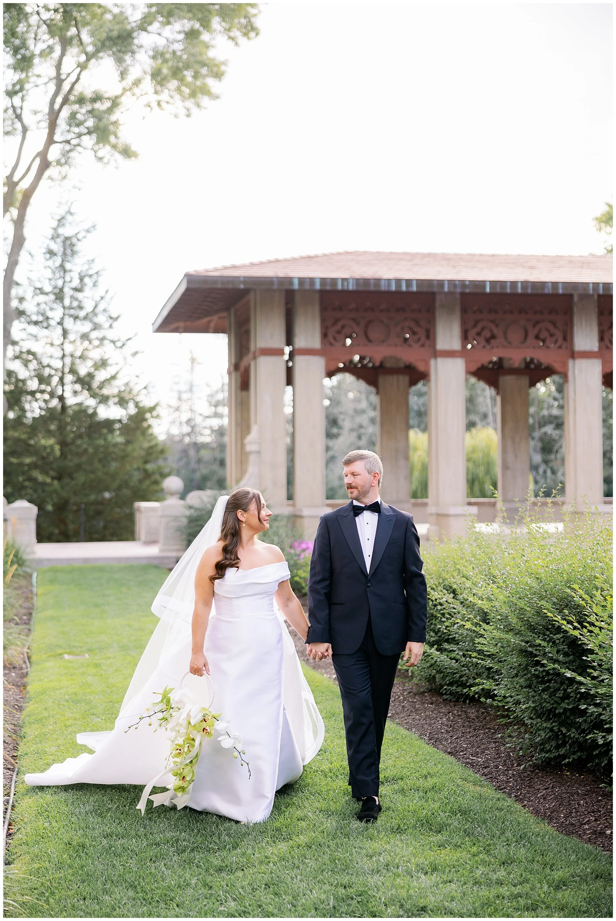armour house lake forest bride and groom photography