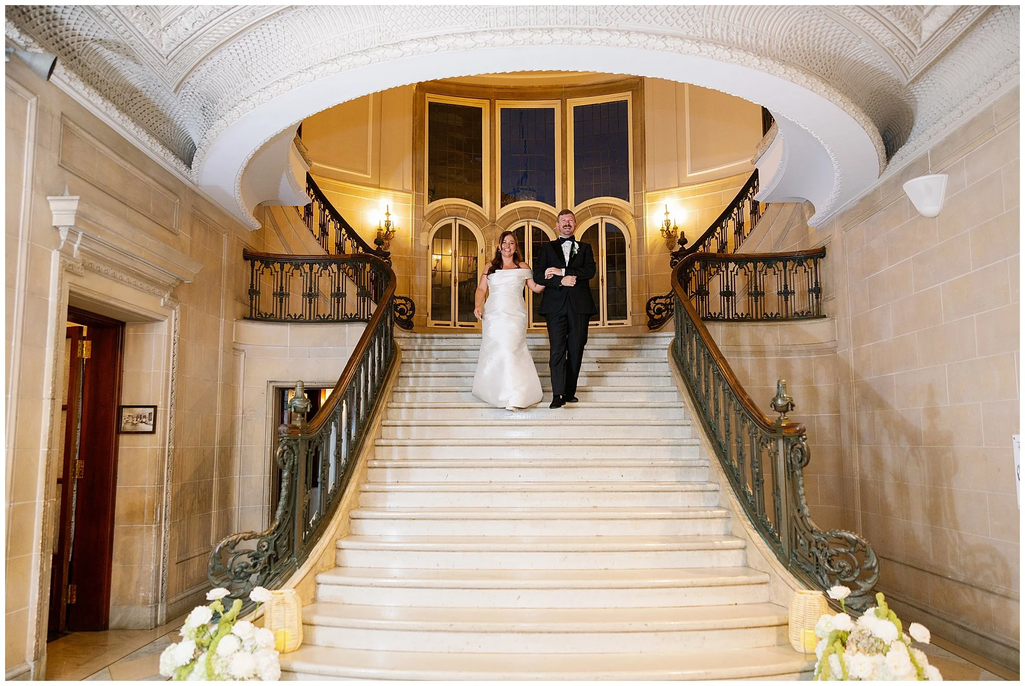 armour house lake forest reception photos