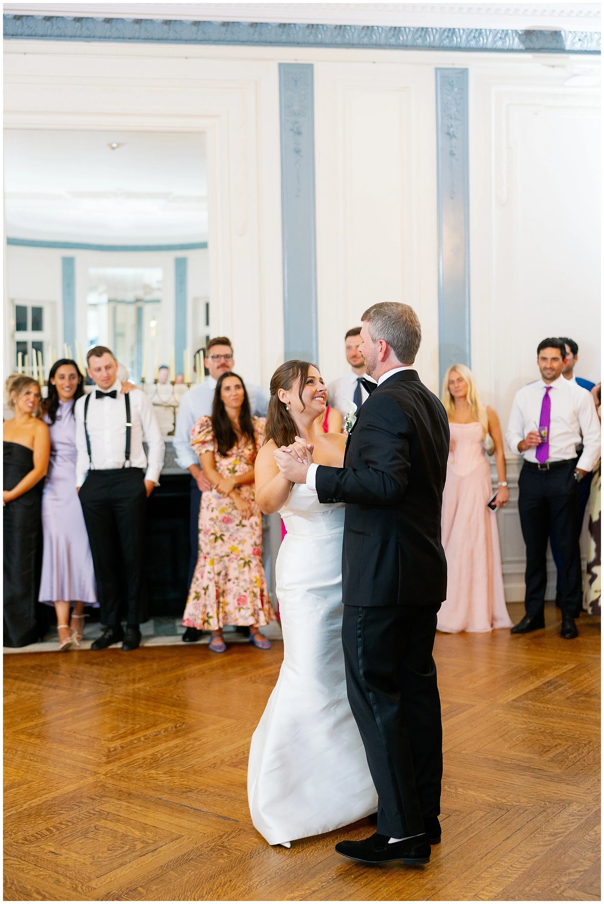 armour house lake forest reception photos