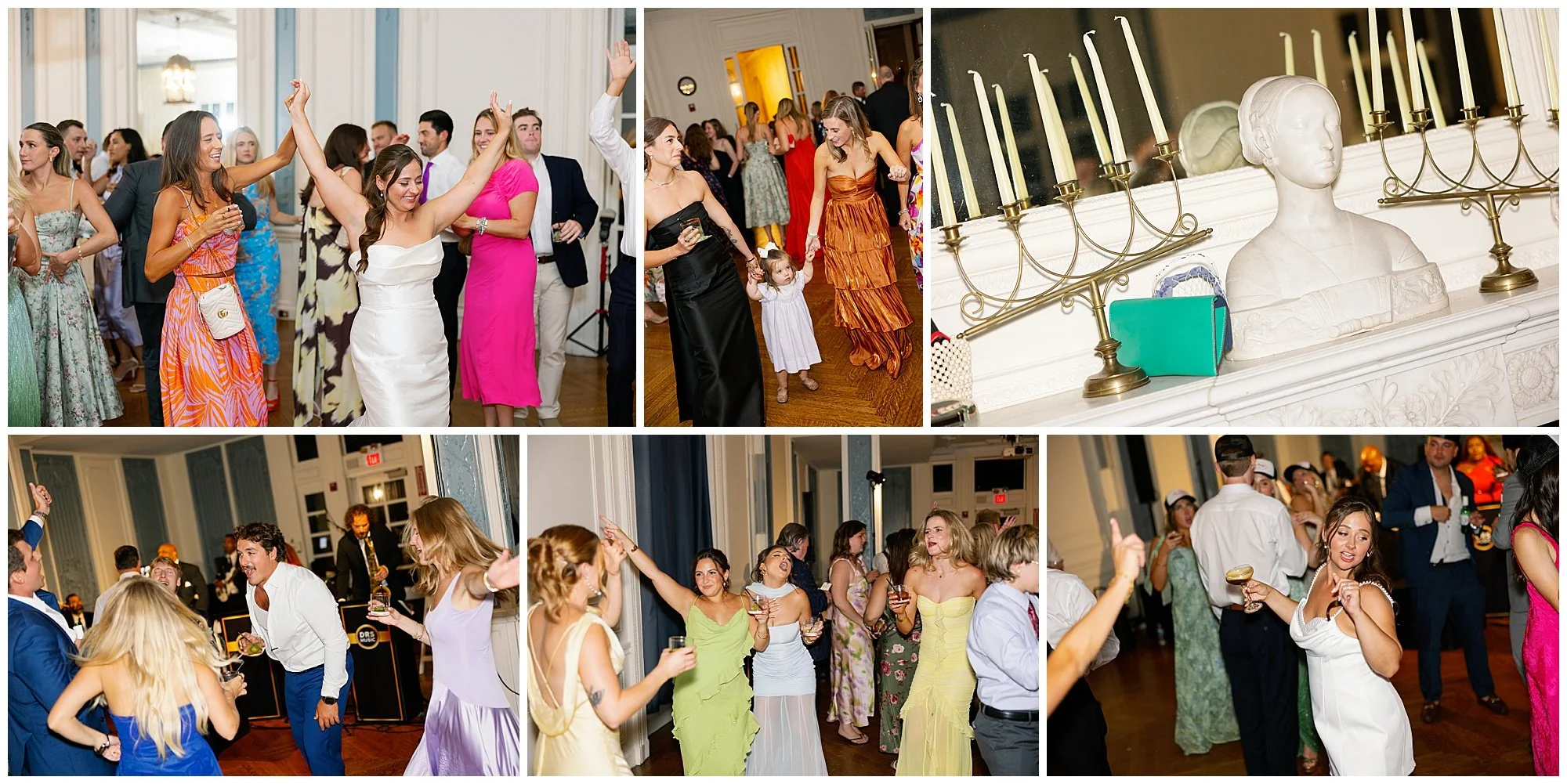 armour house lake forest reception photos