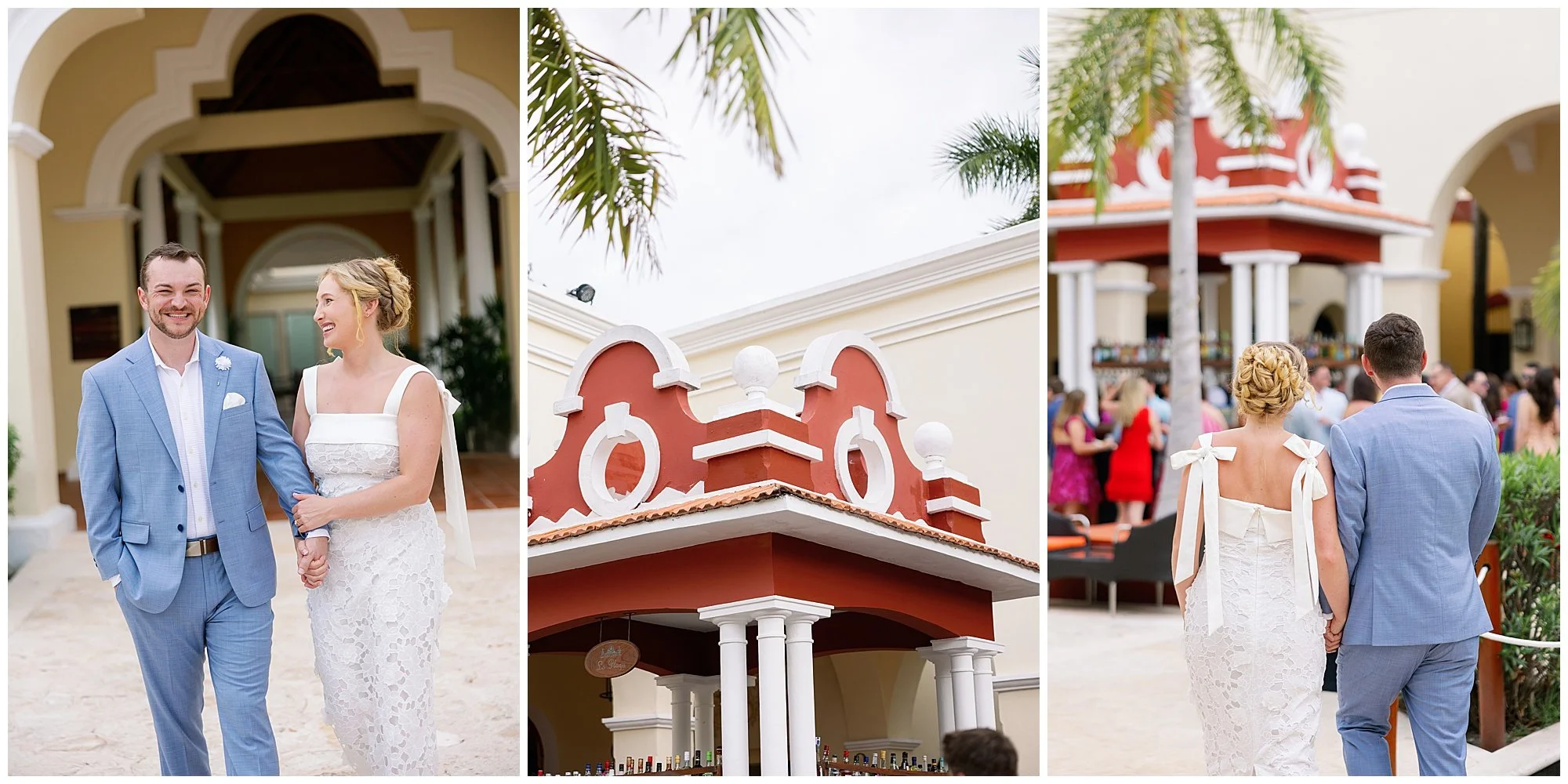  bride and groom photos at valentin imperial resort in riviera maya   
