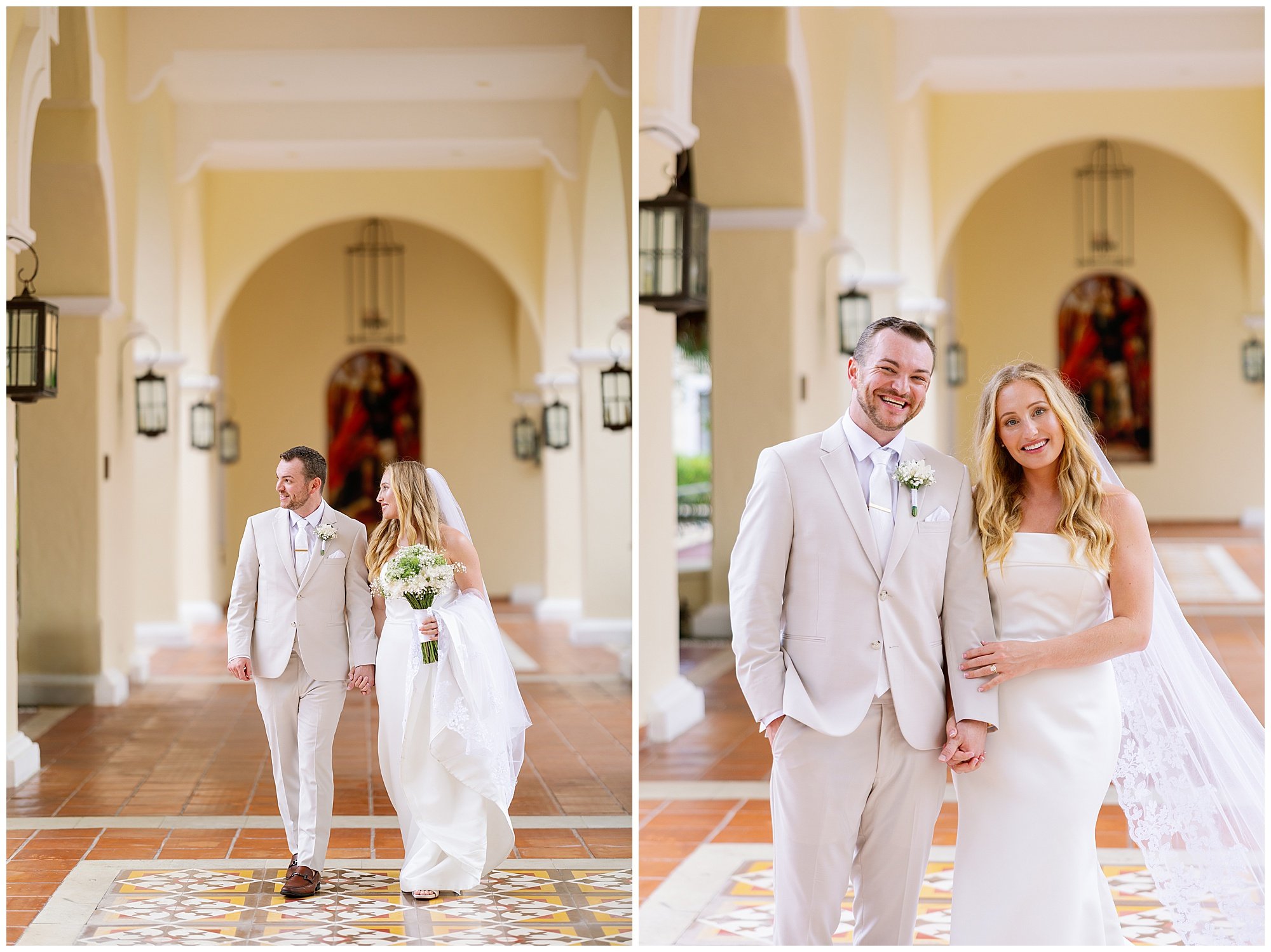  bride and groom portraits at valentin imperial resort in riviera maya 