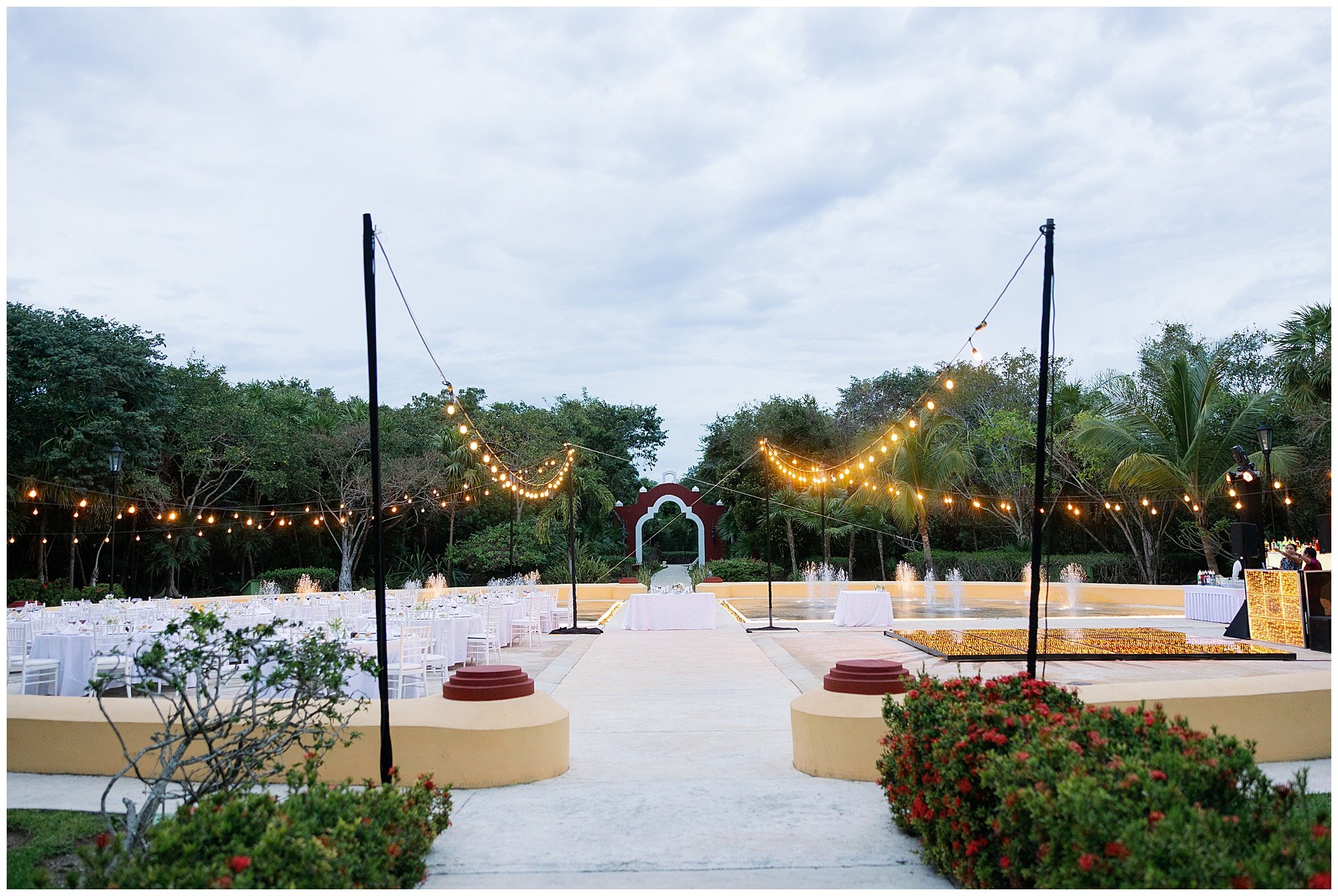  reception space at valentin imperial resort in riviera maya 
