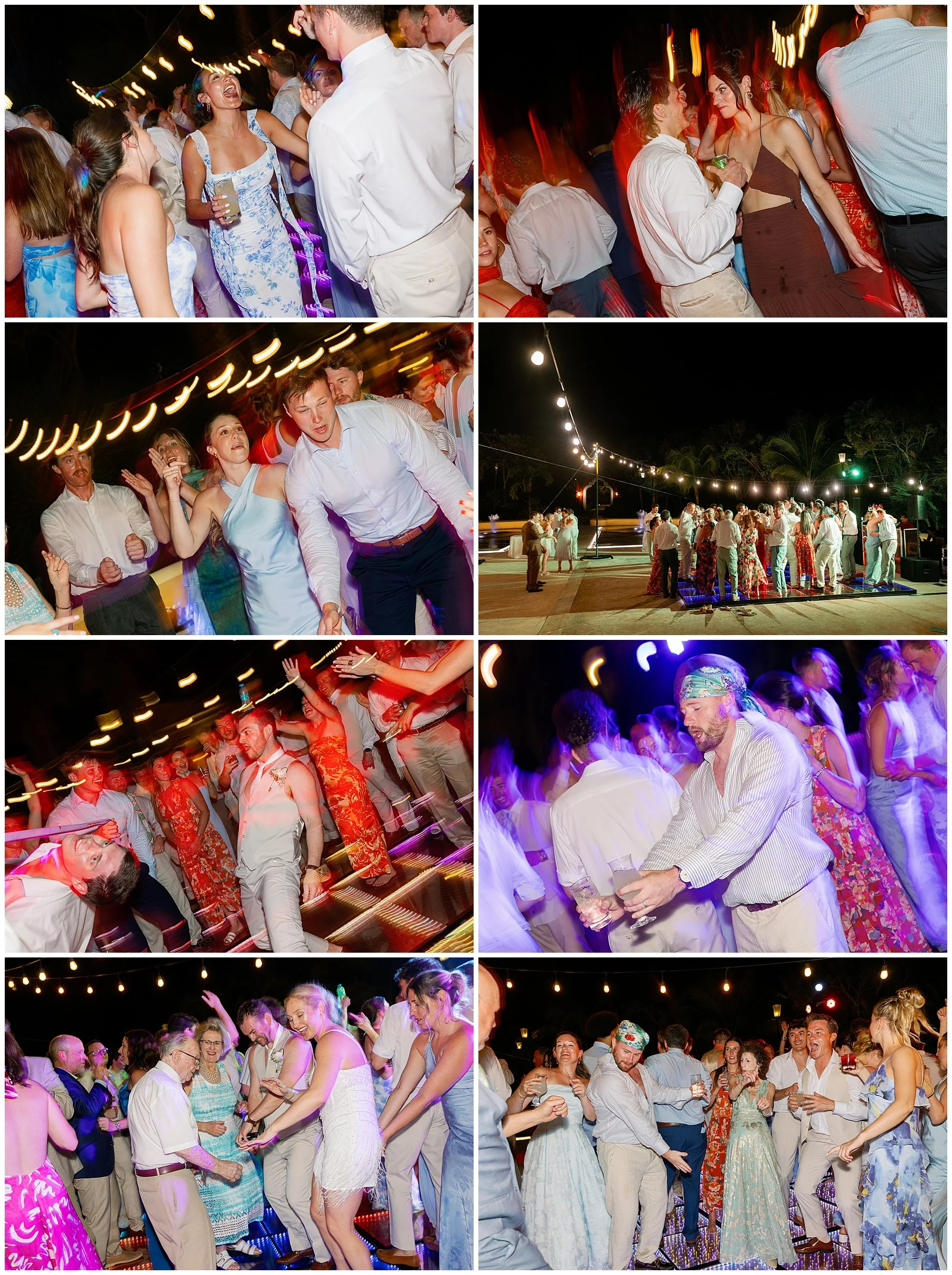  dance floor at valentin imperial resort in riviera maya 