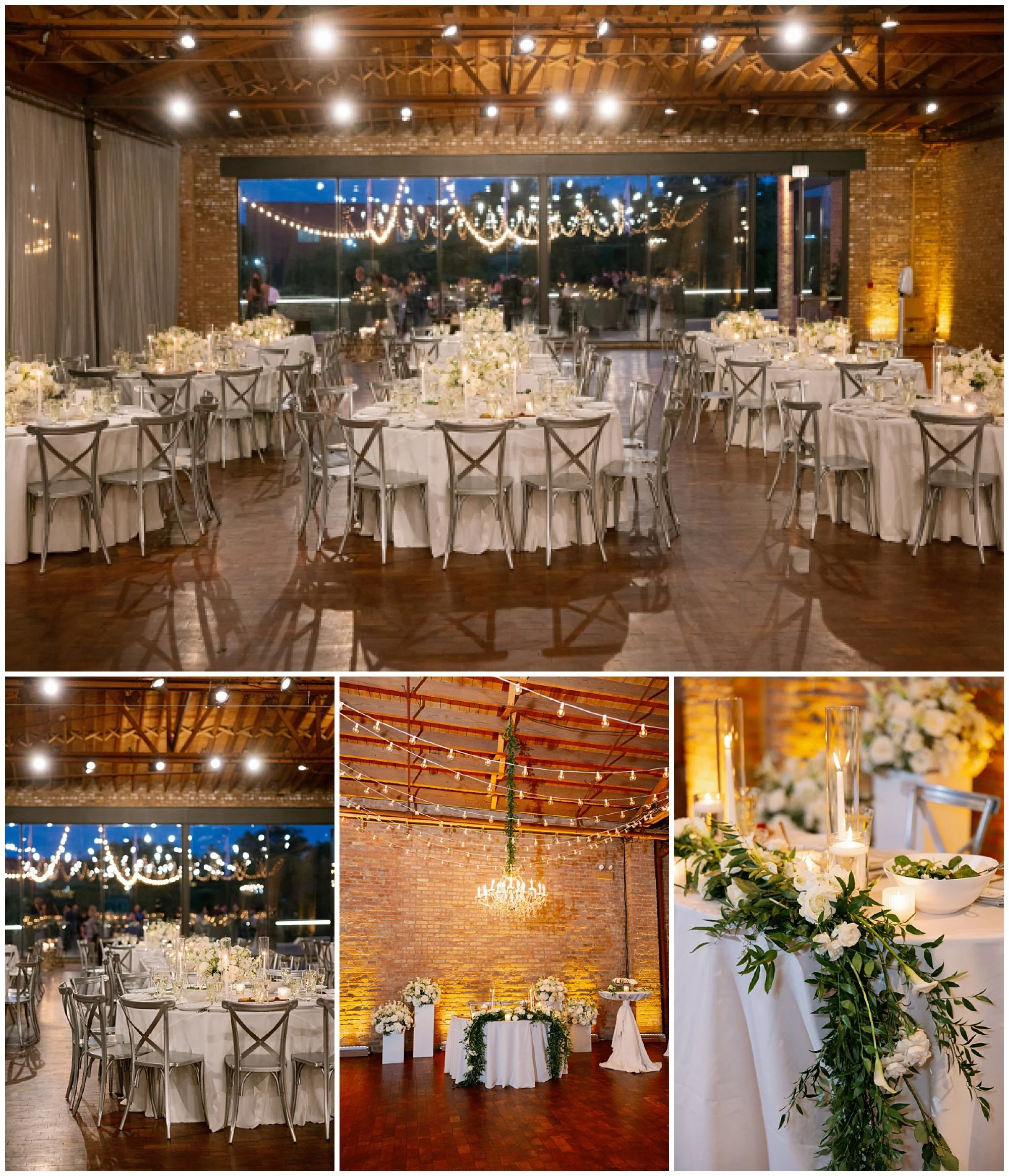  reception room setup at rockwell on the river wedding 