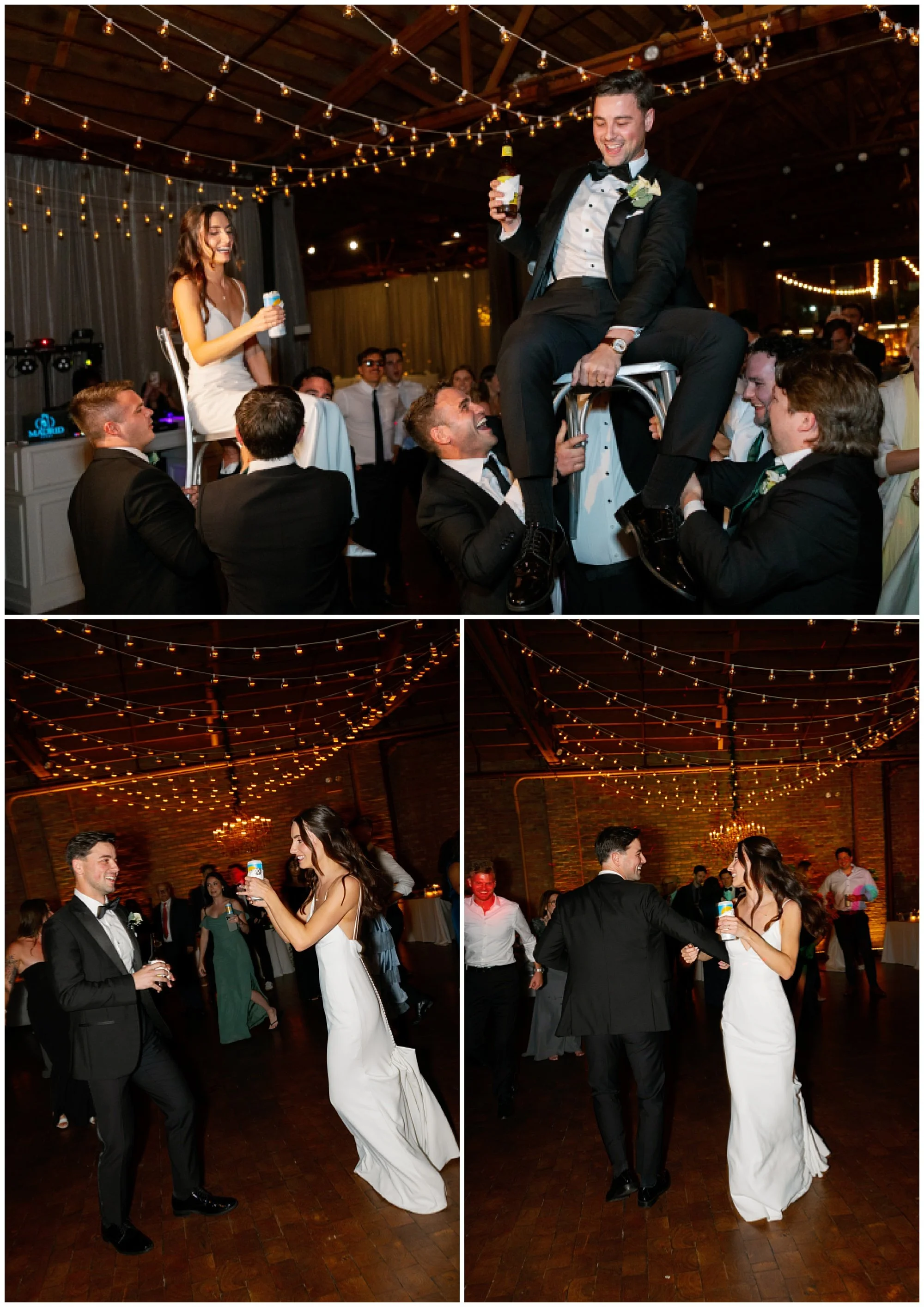  dance floor at rockwell on the river wedding 