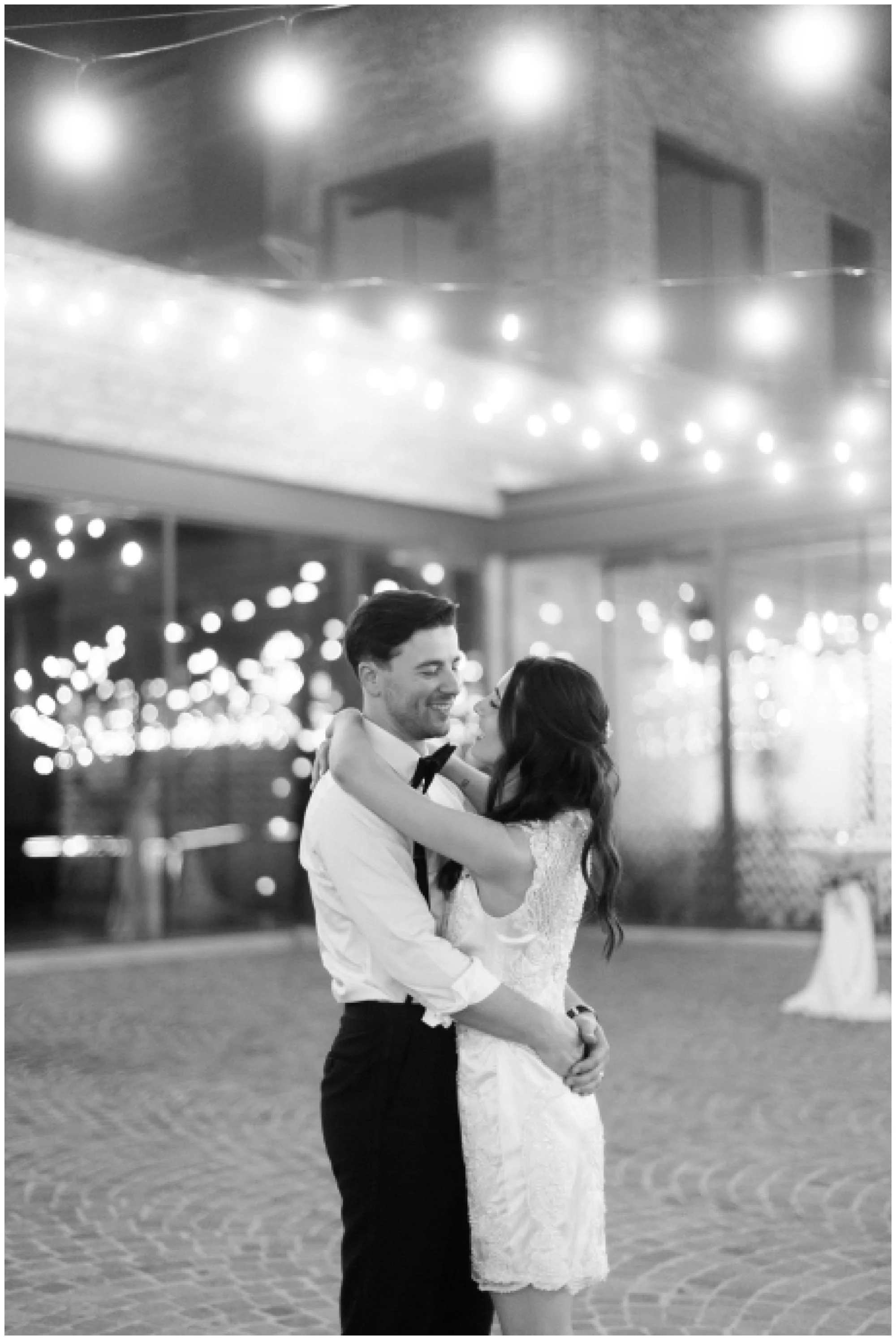  late night portrait at rockwell on the river wedding 
