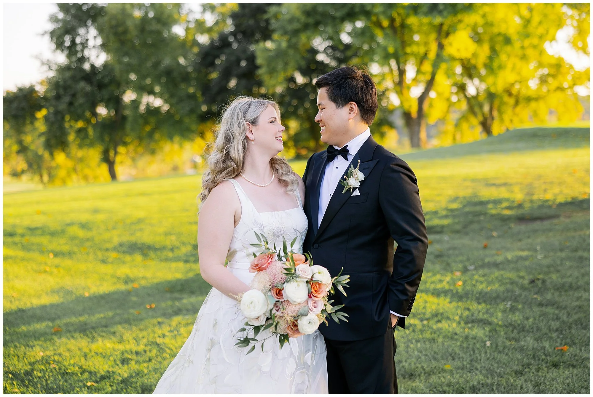  bride and groom portrait at grand geneva resort lake geneva wedding 