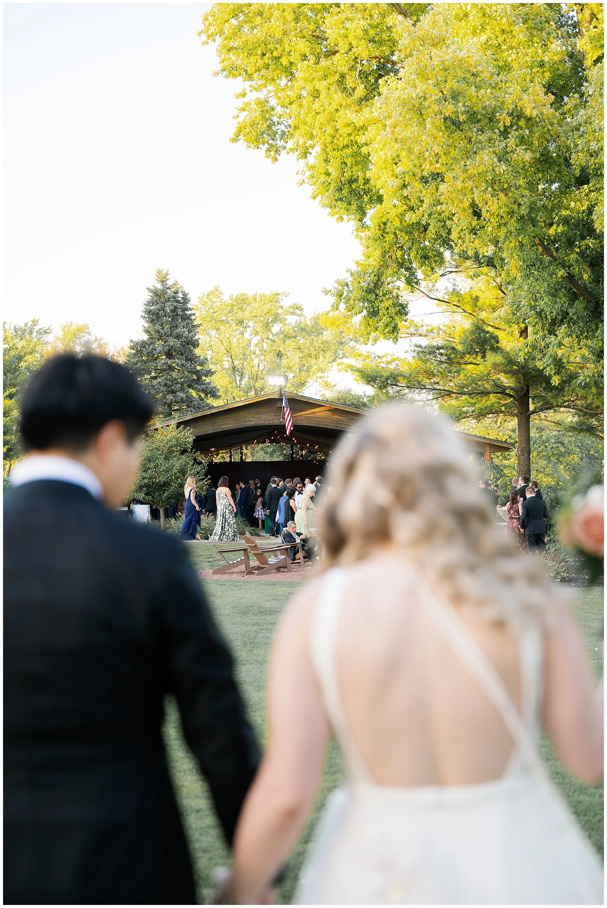  cocktail hour at grand geneva resort lake geneva wedding 