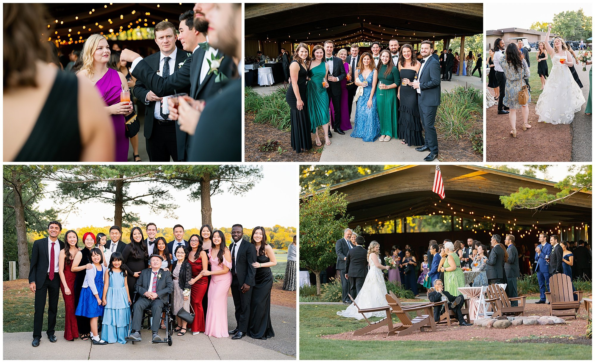  cocktail hour at grand geneva resort lake geneva wedding 