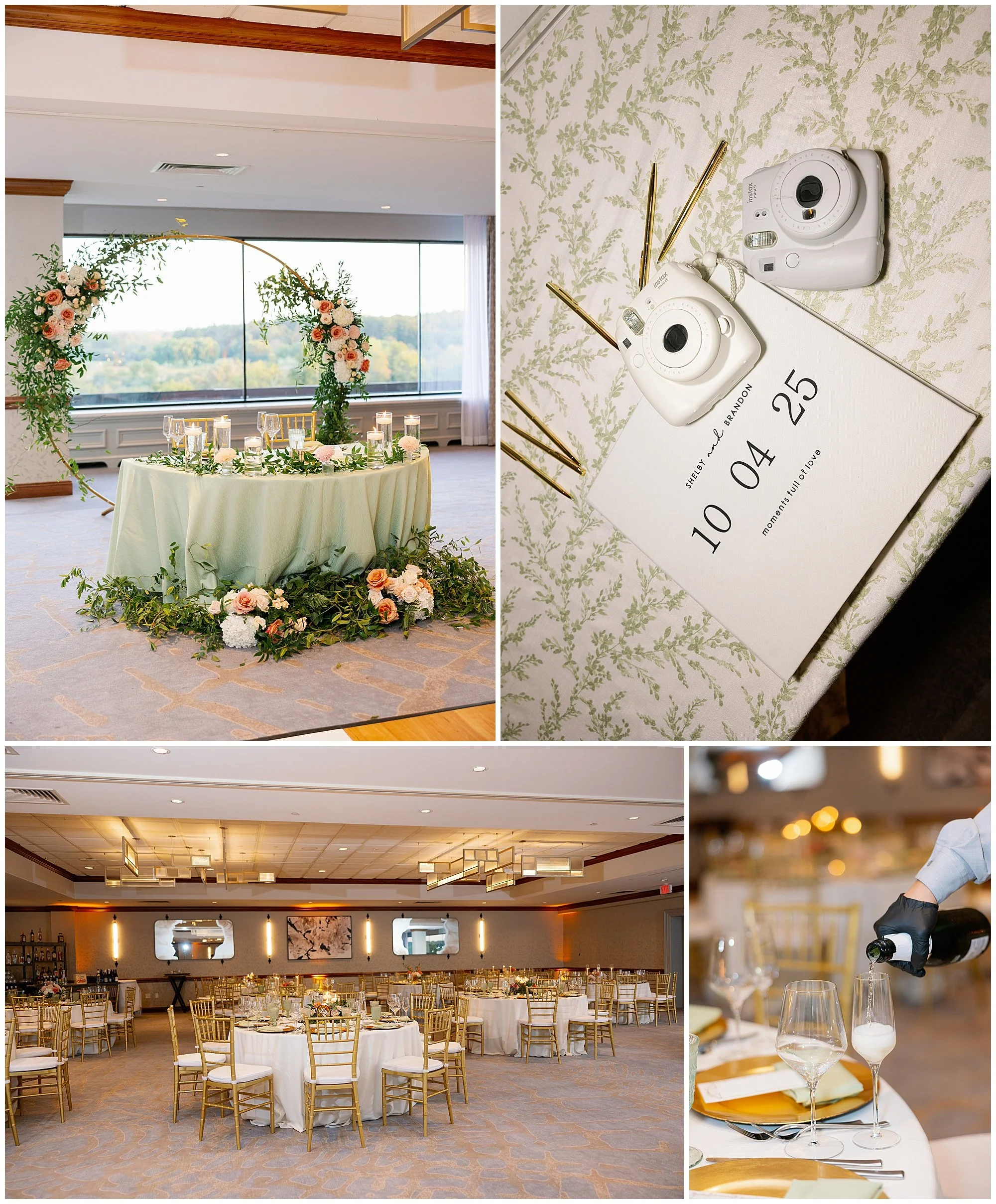  reception details at grand geneva resort lake geneva wedding 