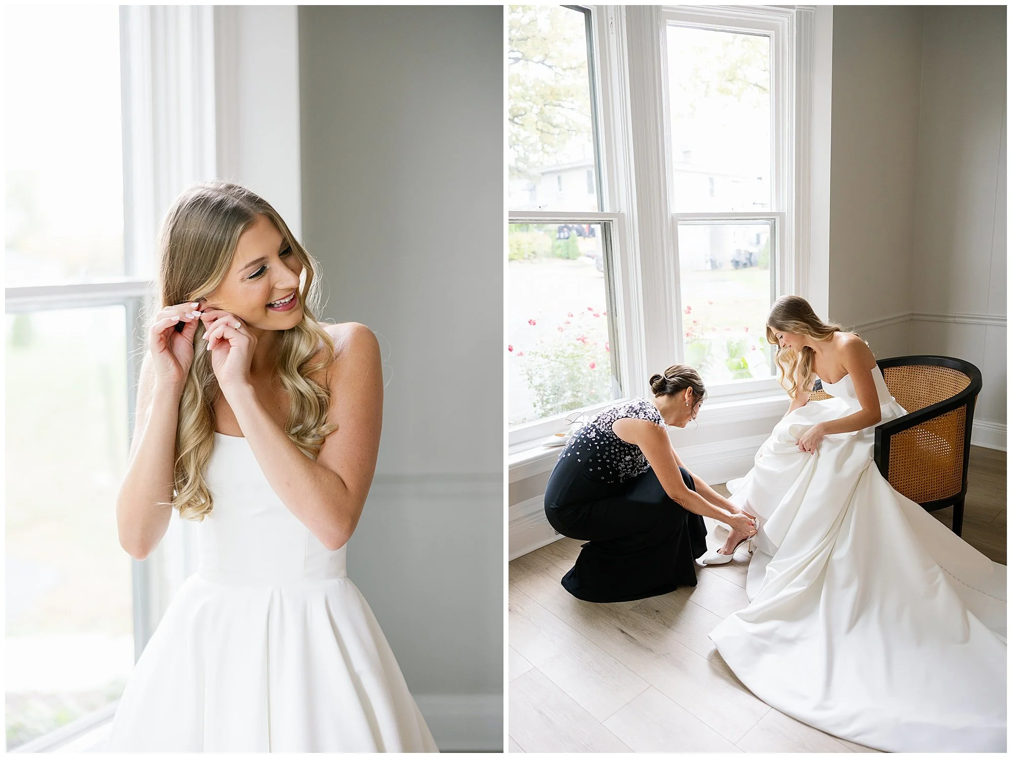  bride getting ready for  Mesón Sabika wedding  