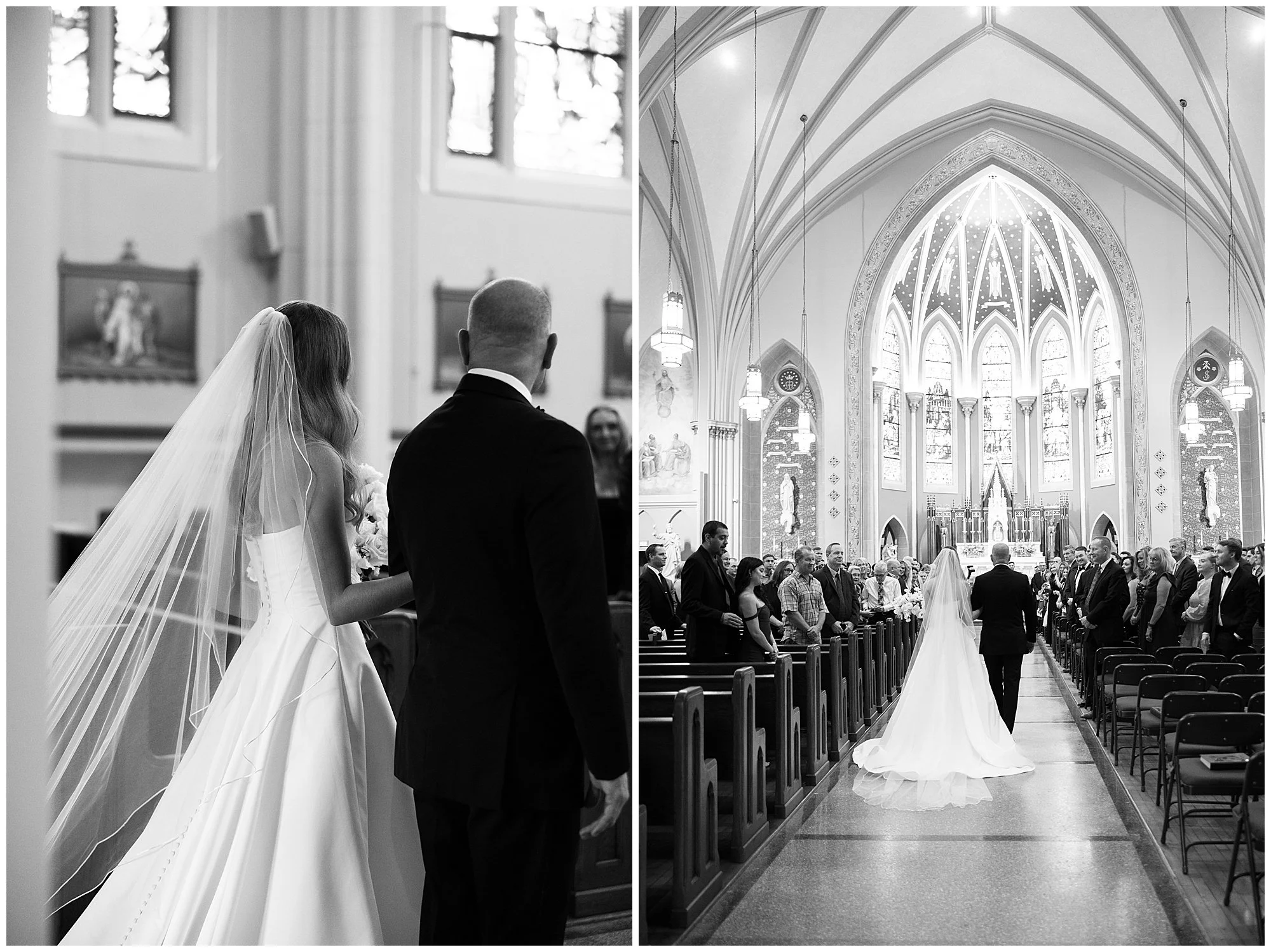  bride walking down the aisle at  Mesón Sabika wedding  