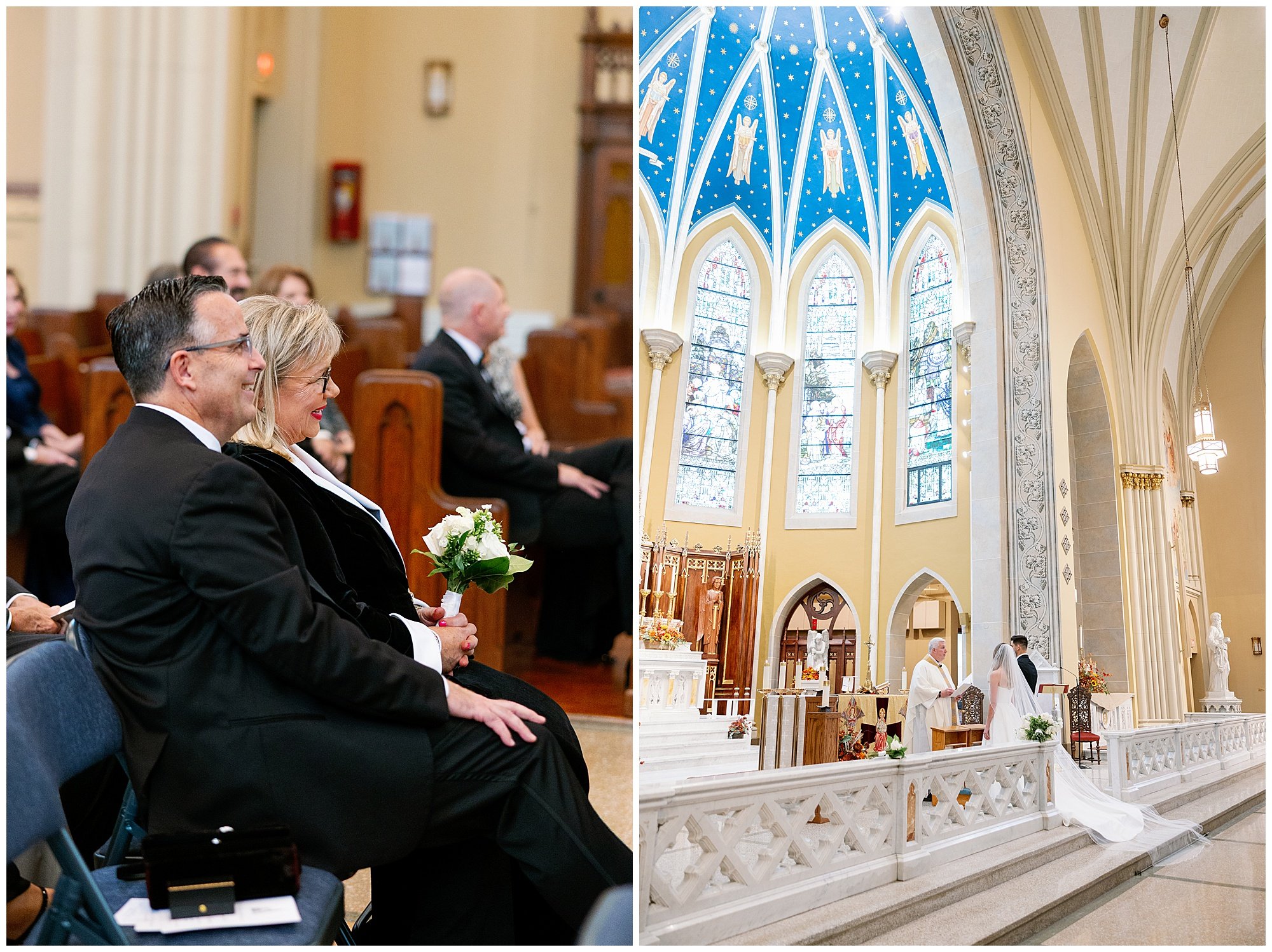  wedding ceremony before  Mesón Sabika wedding  