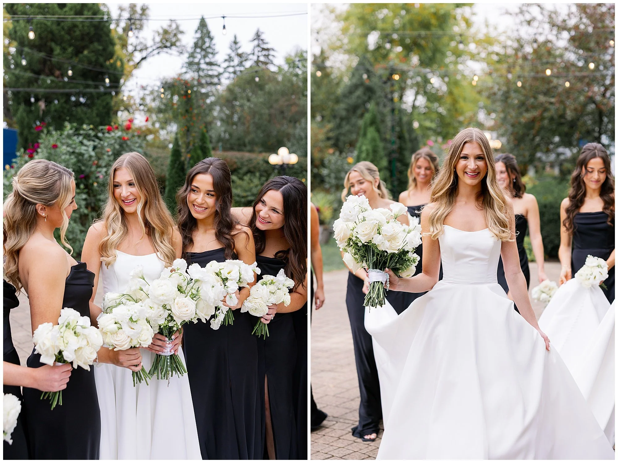  bridesmaids portraits at  Mesón Sabika wedding  