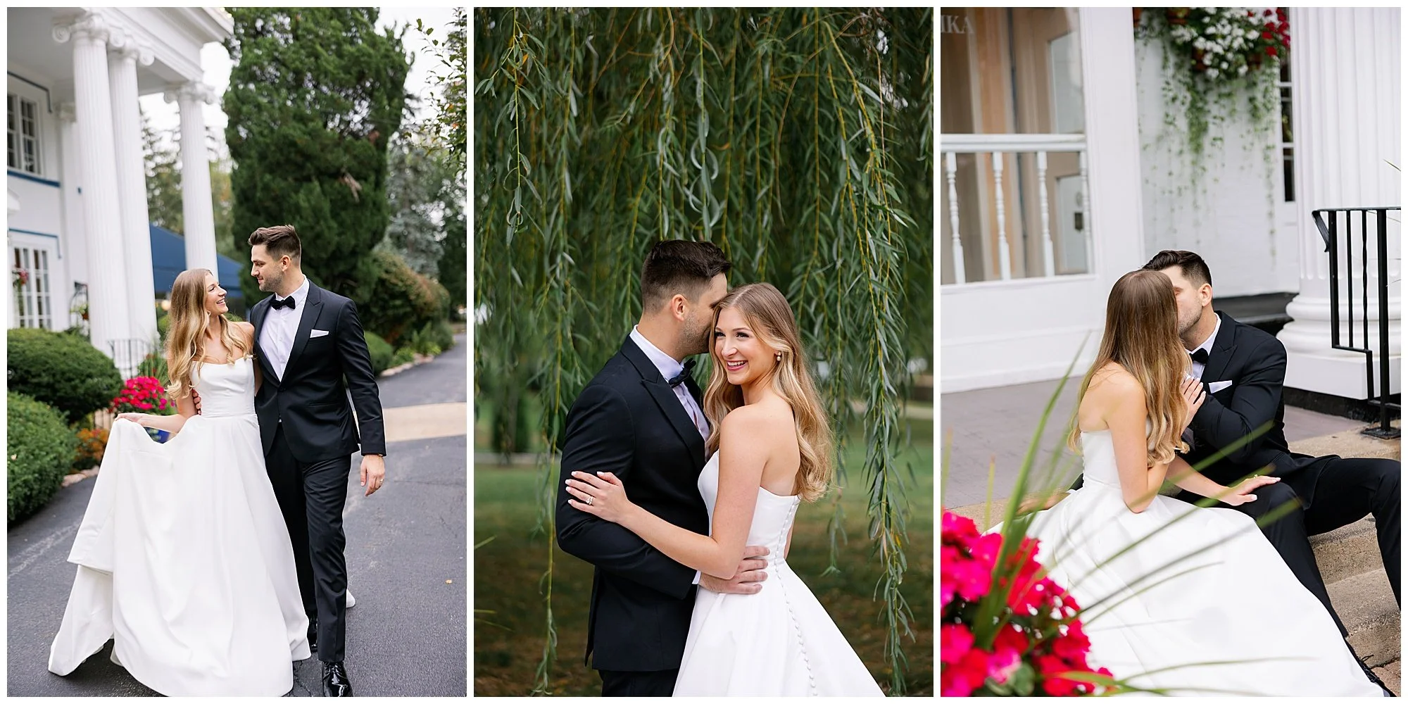 bride and groom portraits at  Mesón Sabika wedding  