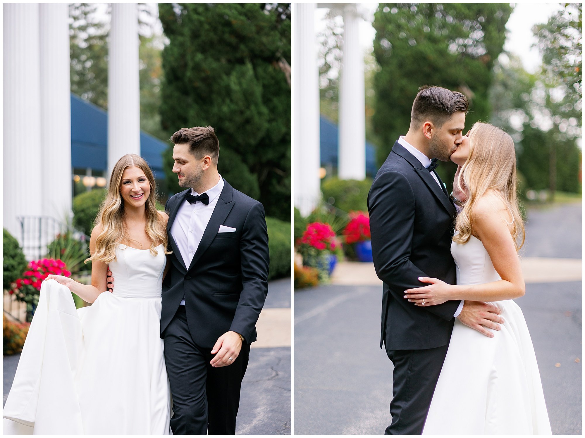  bride and groom portraits at  Mesón Sabika wedding  