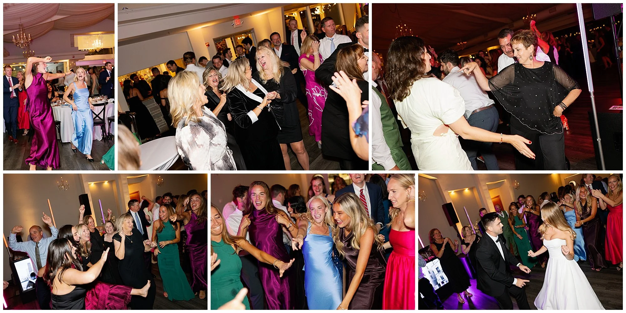  dance floor reception photos at  Mesón Sabika wedding  