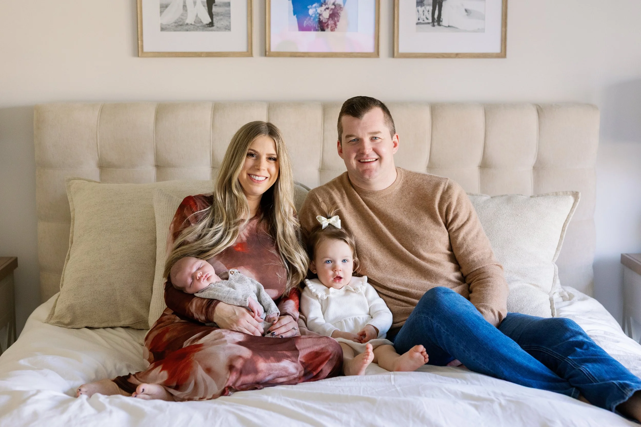 Chicago In-Home Lifestyle Newborn Photographer