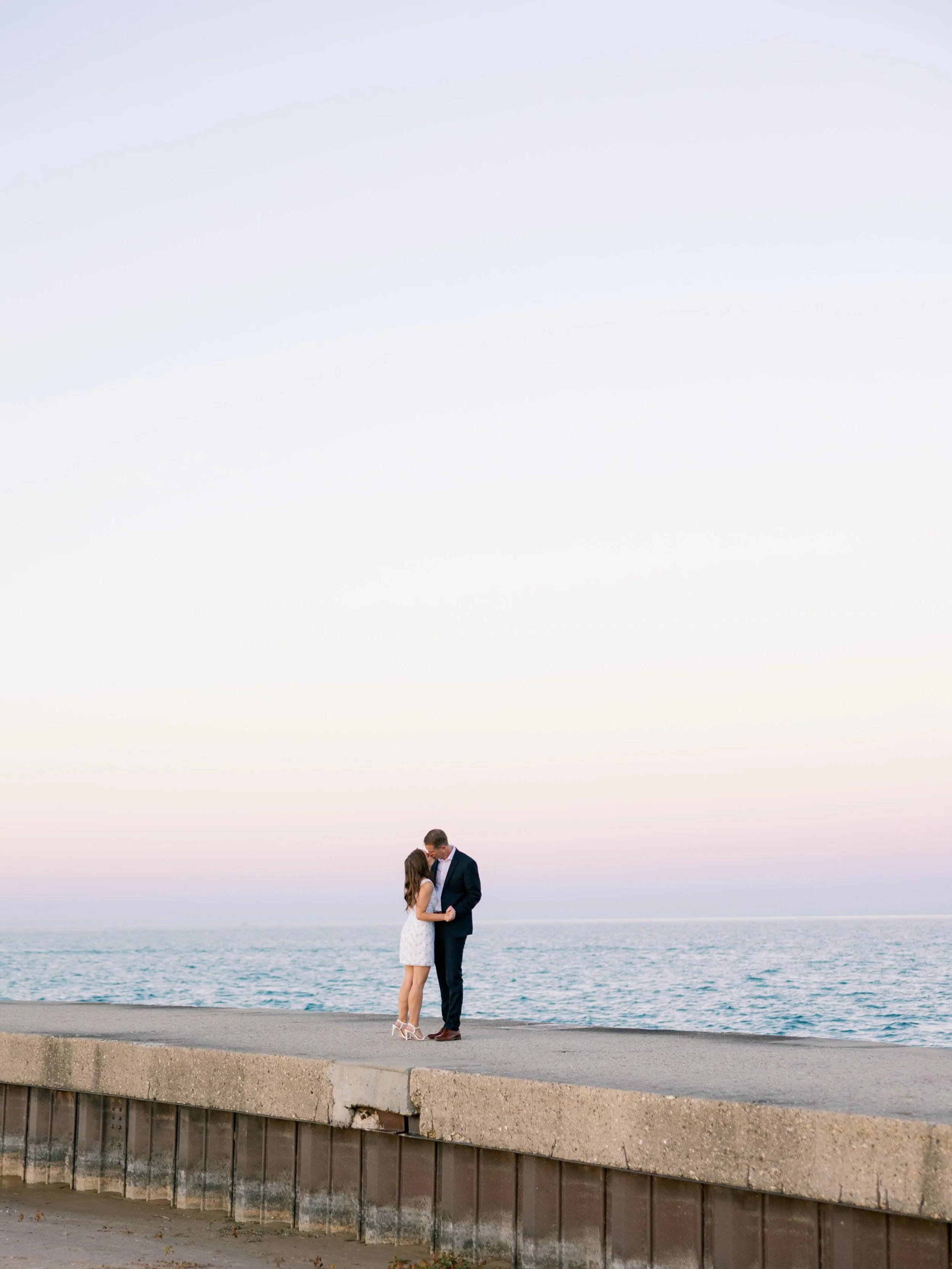 Shantel &amp; Ryan&rsquo;s engagement session 💕
.
.
.
.
.
Chicago engagement photographer