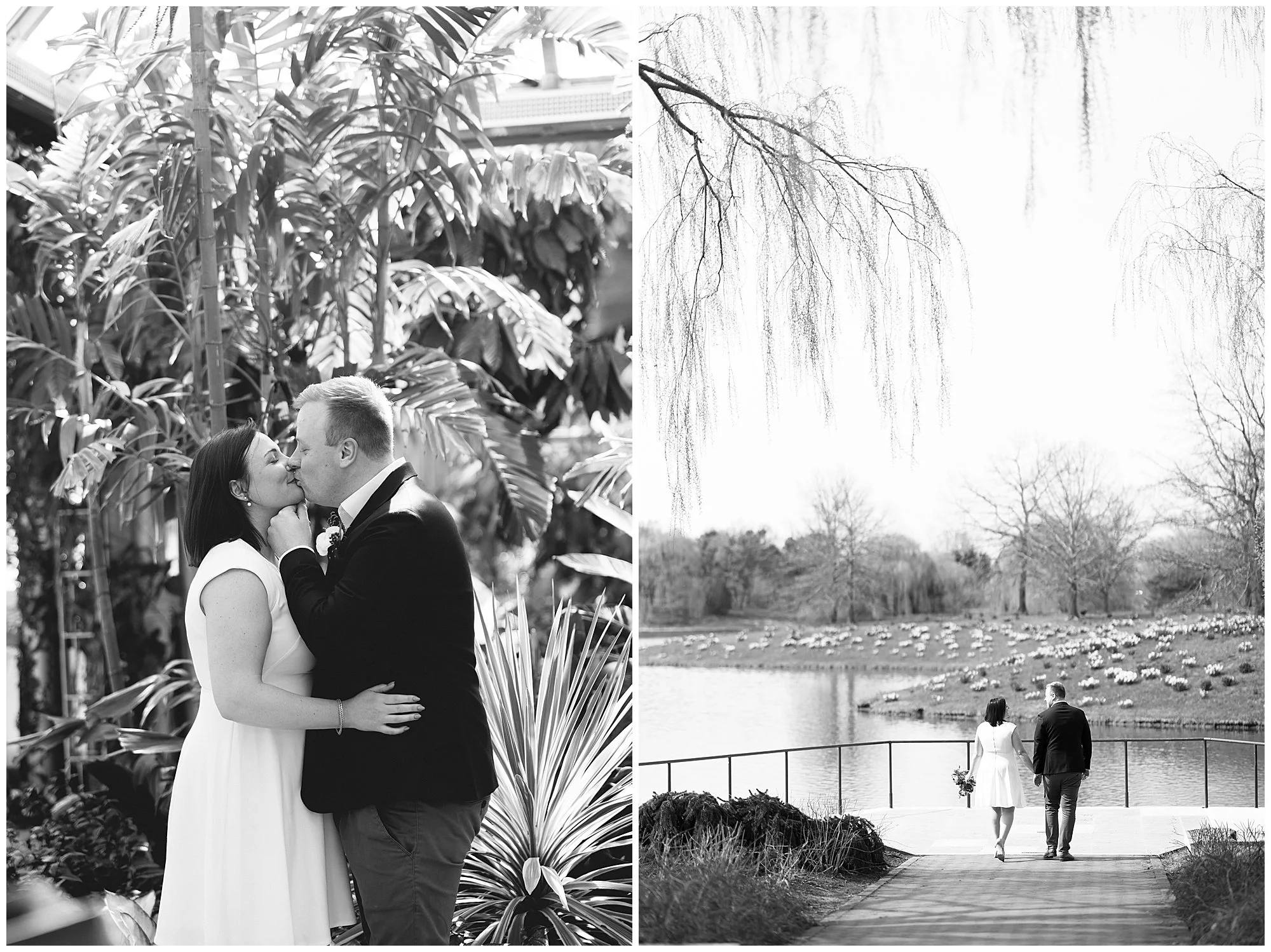  Morton Arboretum Spring Engagement Photographer 