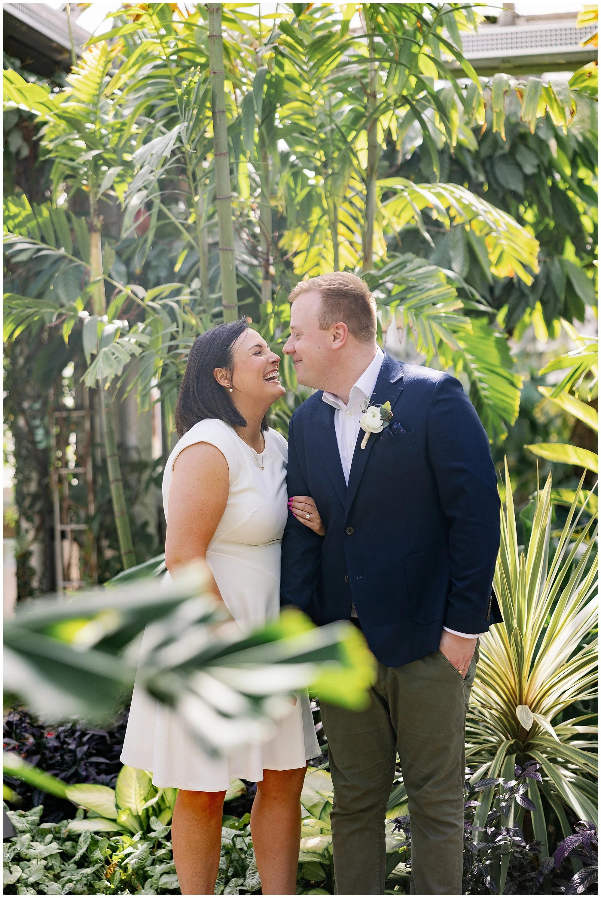  Morton Arboretum Spring Engagement Photographer 