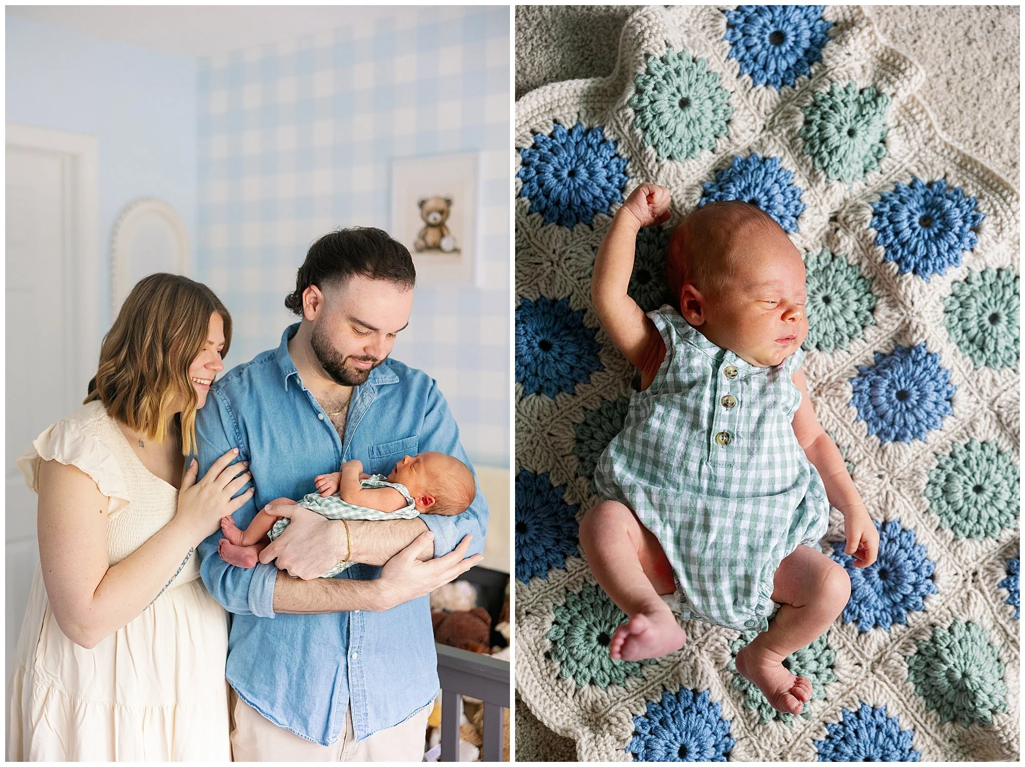  lake villa lifestyle in home newborn photographer 
