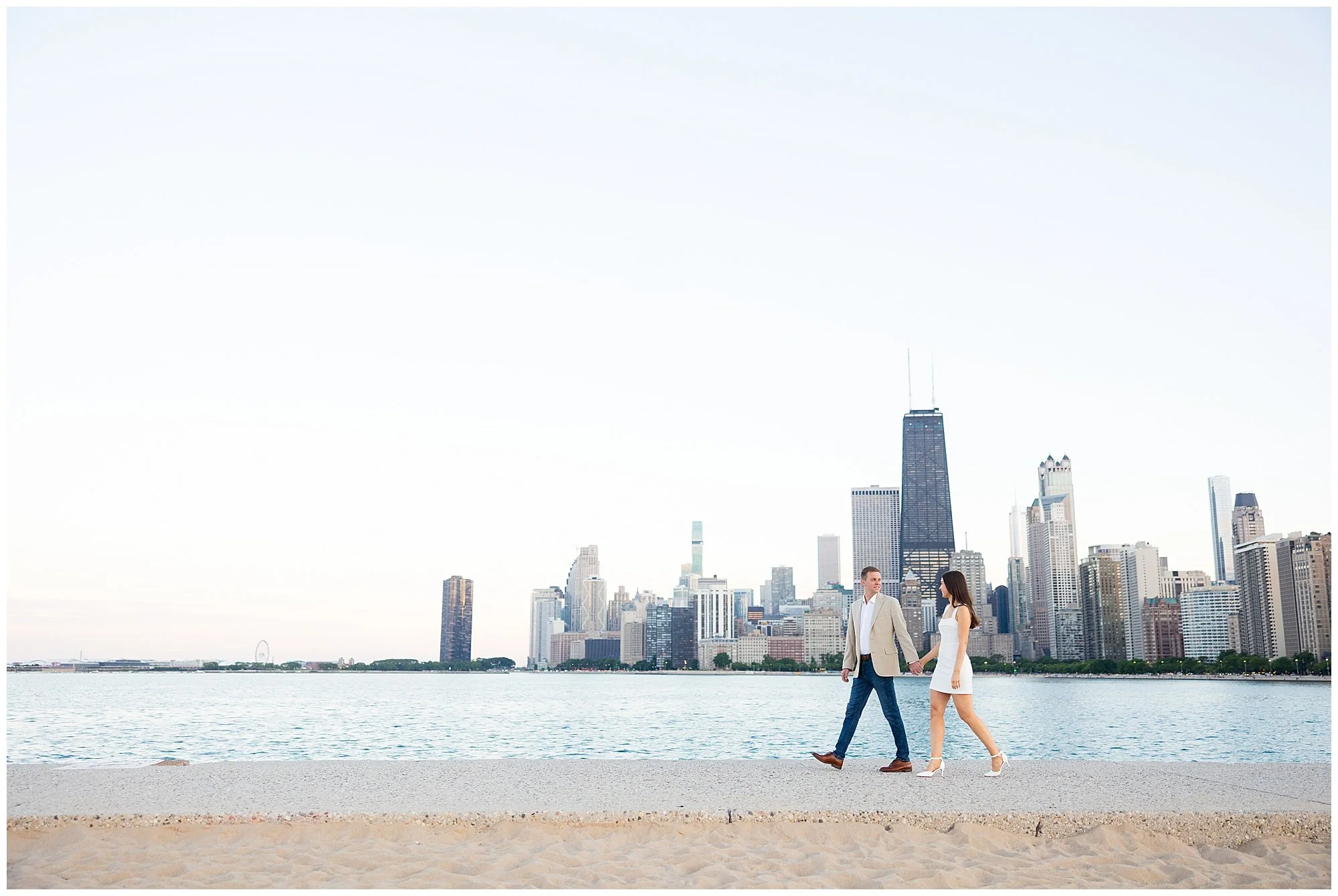  north avenue beach engagement photos 