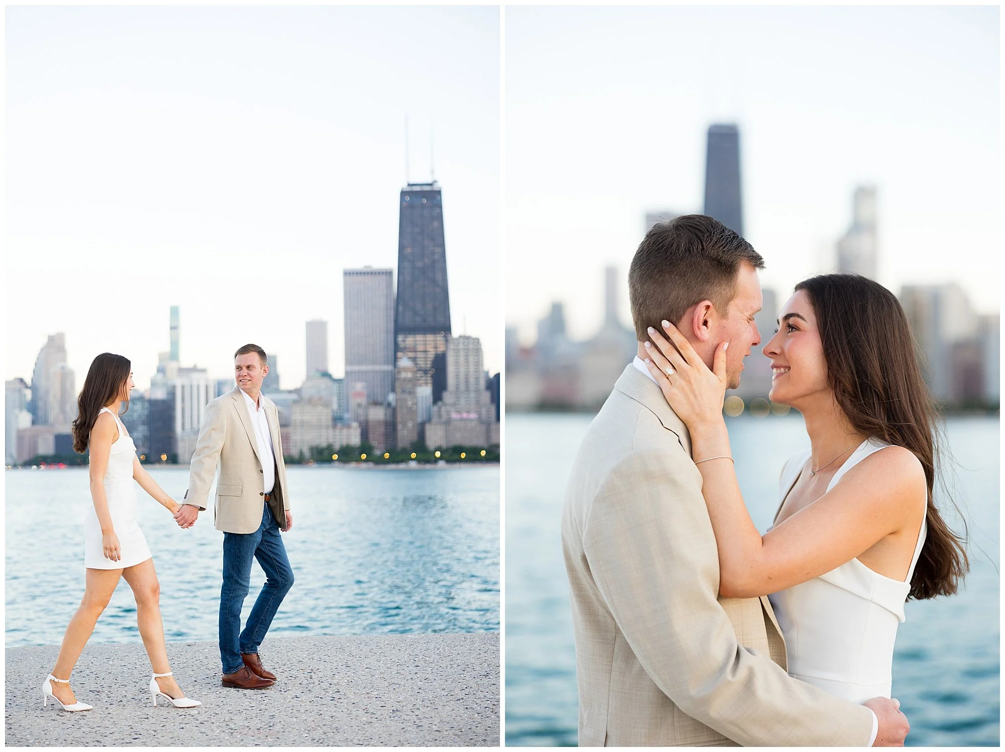  north avenue beach engagement photos 