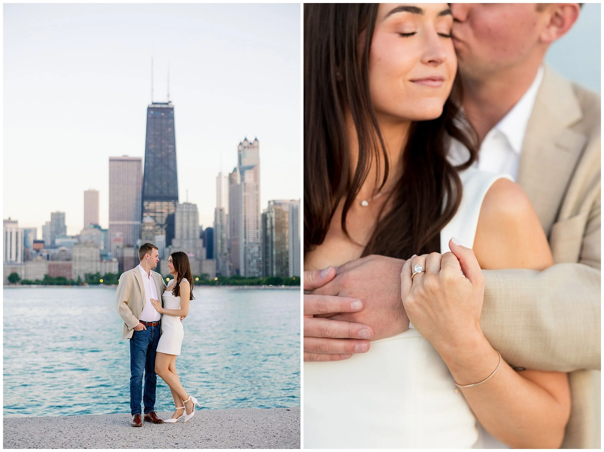  north avenue beach engagement photographer 