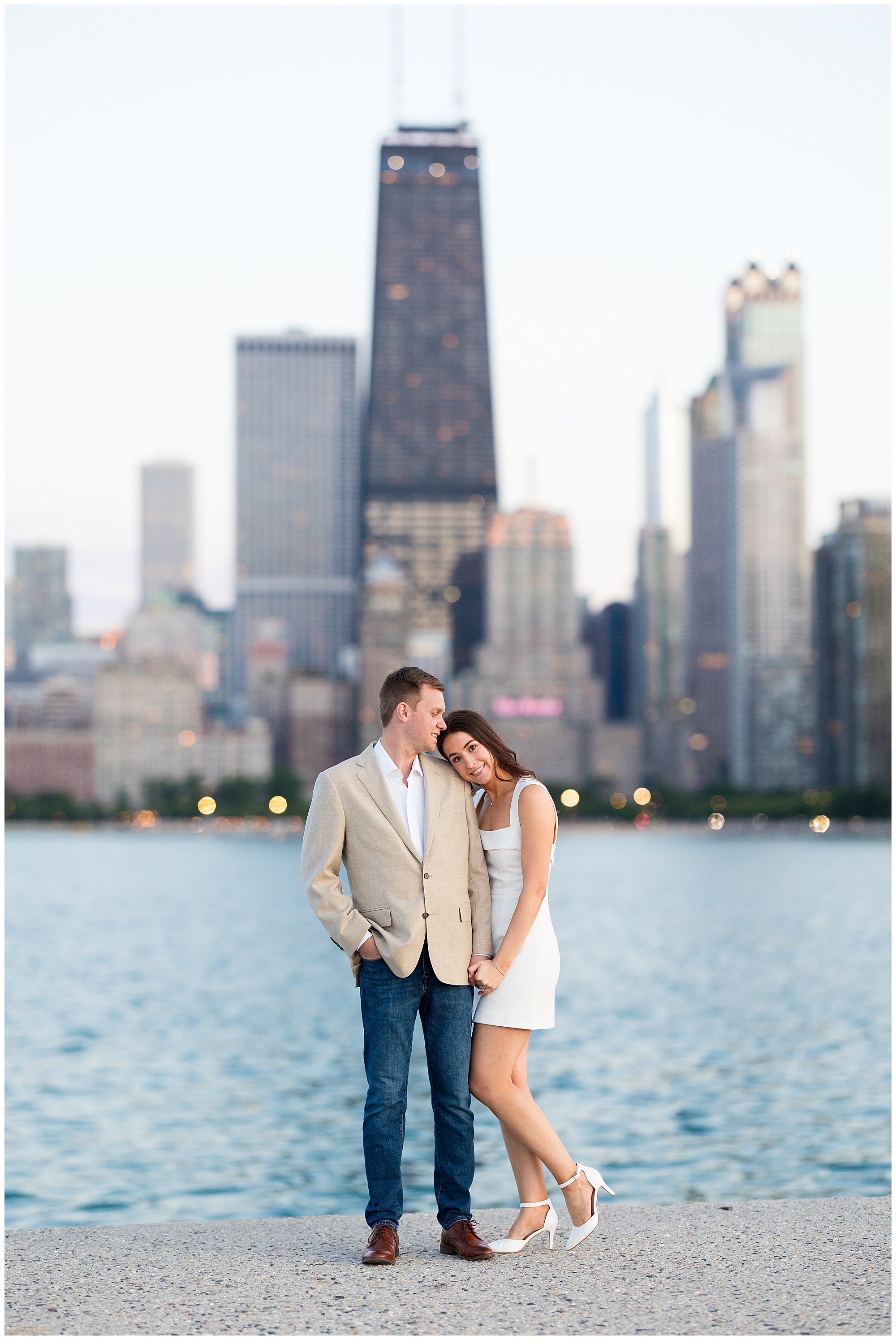  north avenue beach engagement photos 