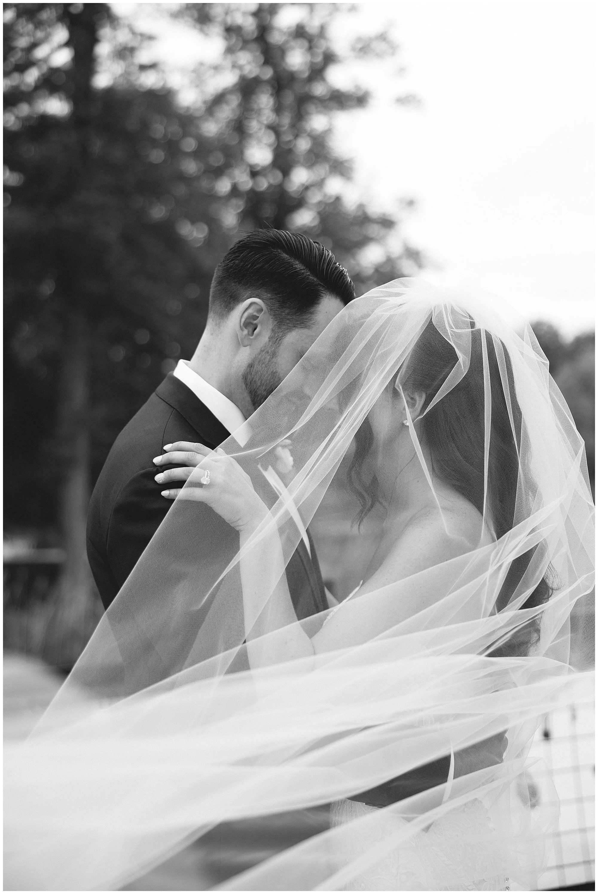  allure on the lake bride and groom portraits 