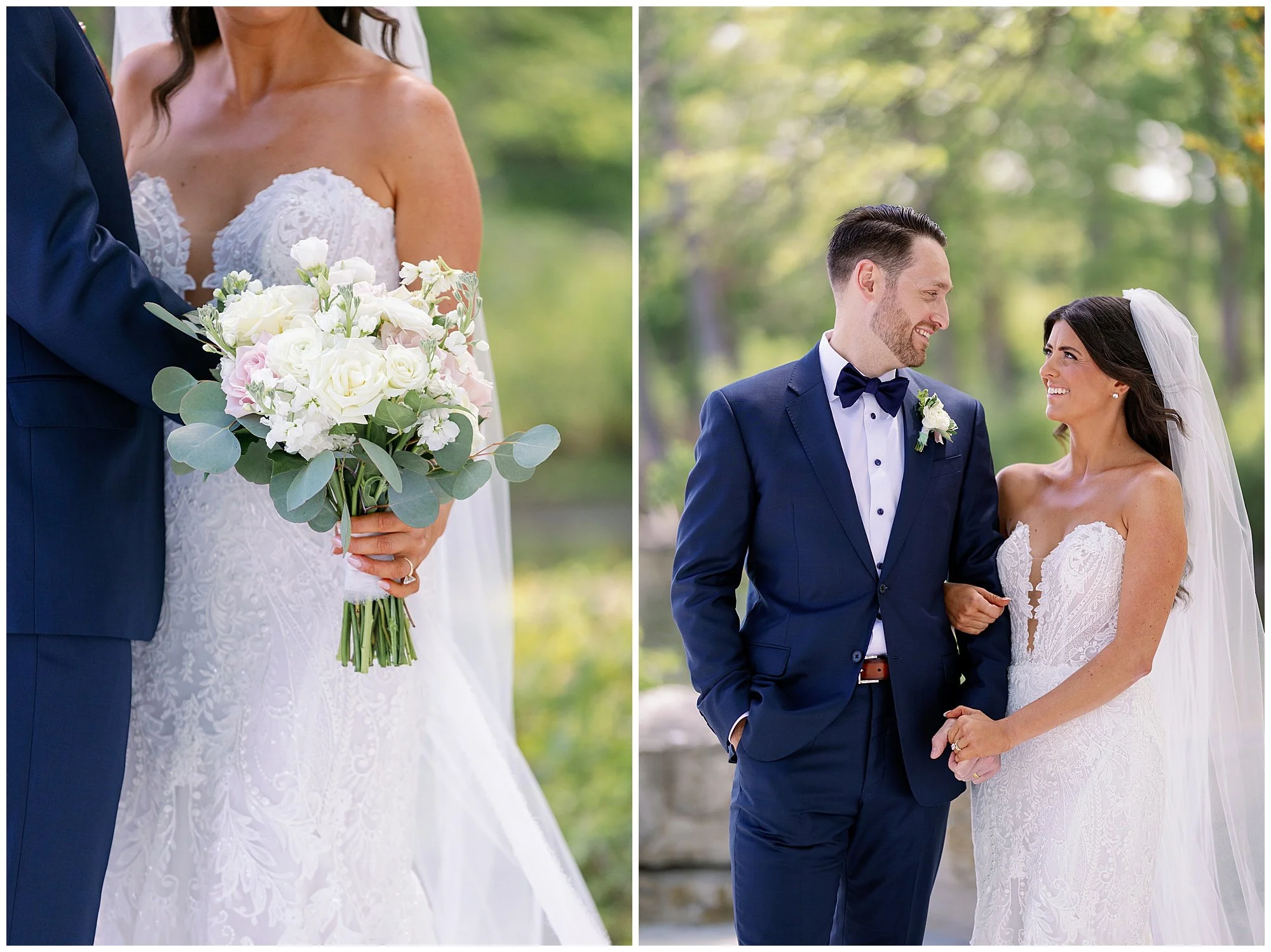  allure on the lake bride and groom portraits 