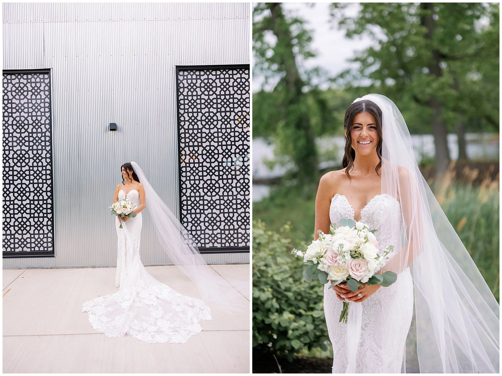  allure on the lake bride and groom portraits 