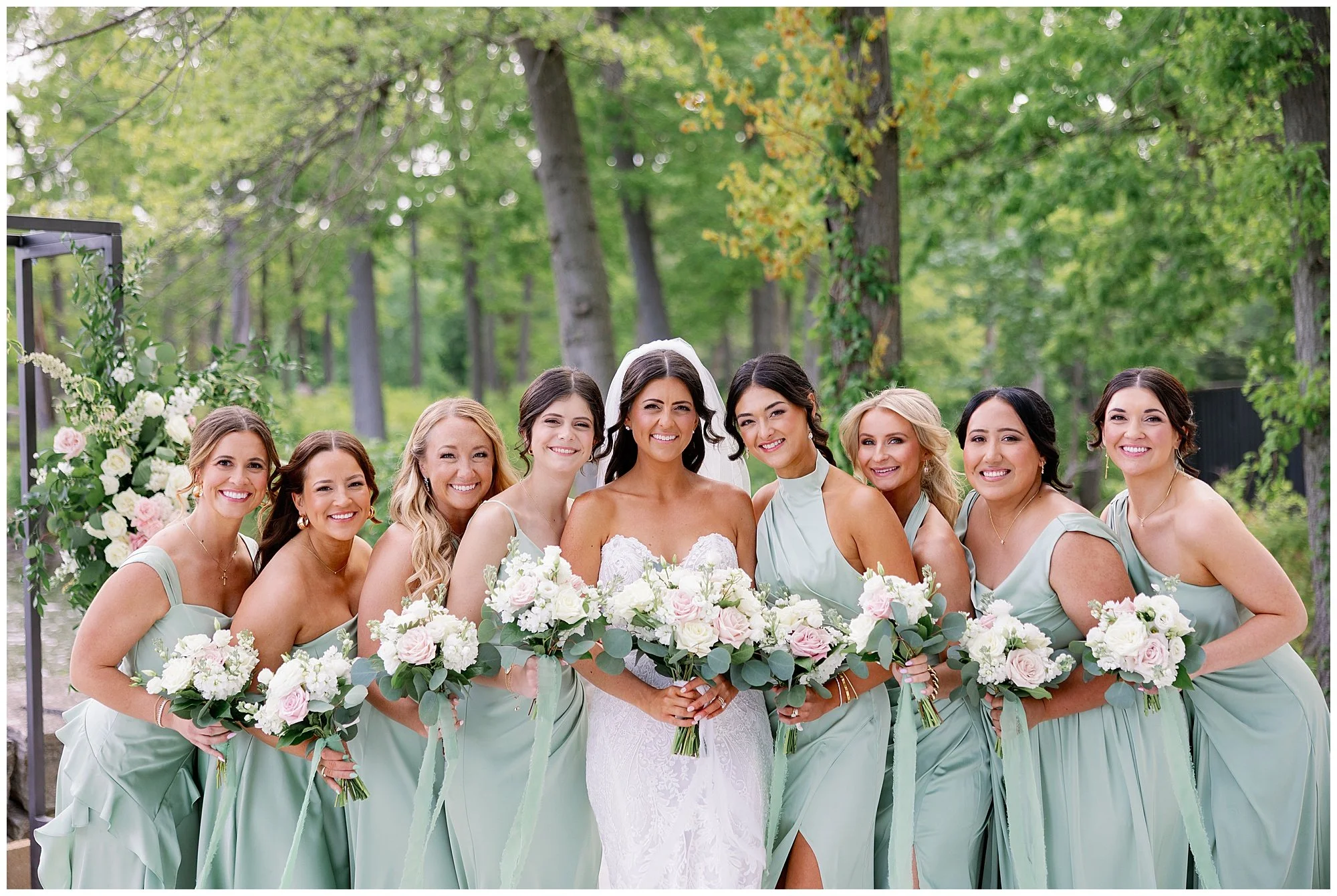  allure on the lake bridemaids portraits 