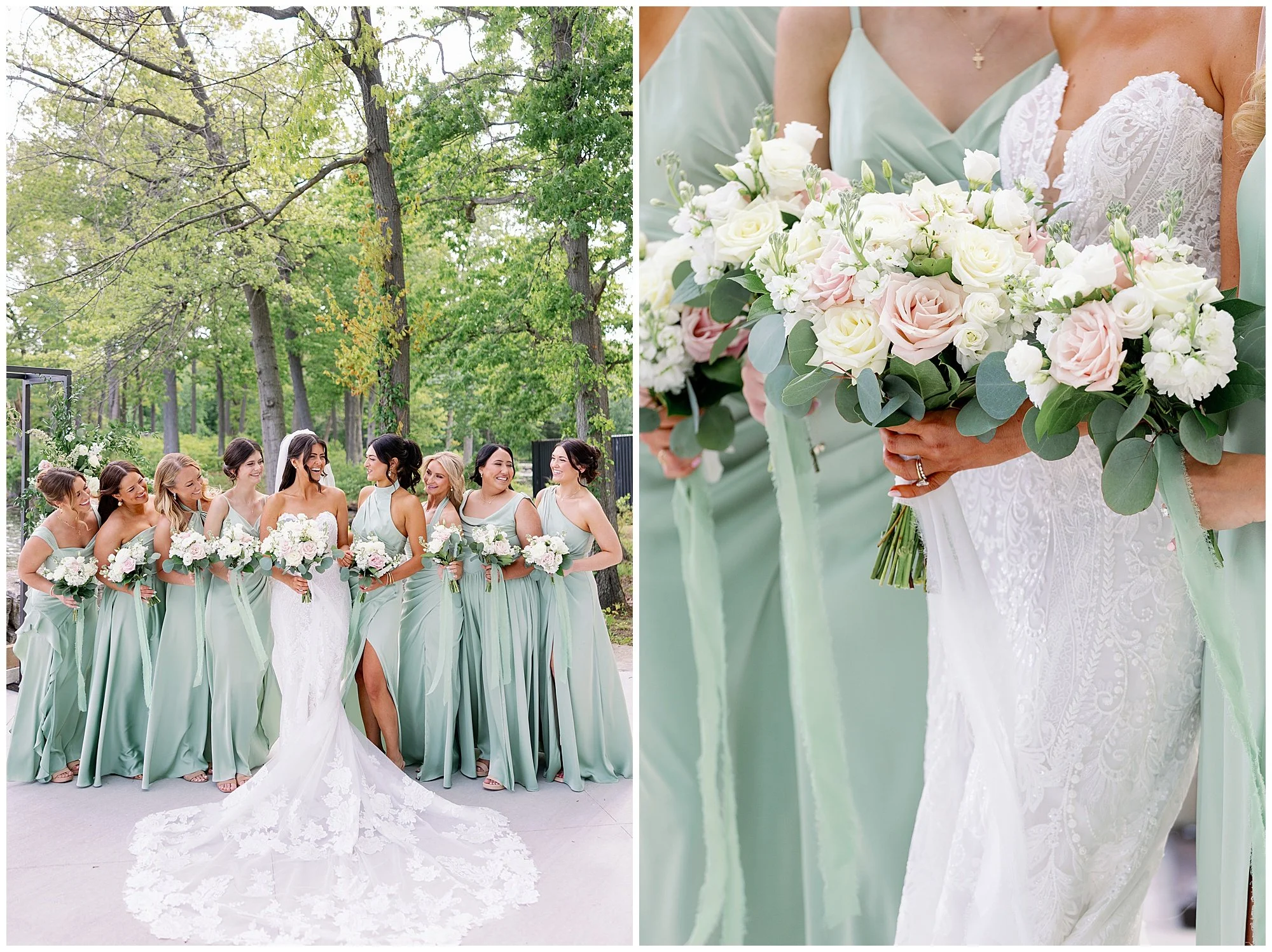  allure on the lake bridesmaids portraits 