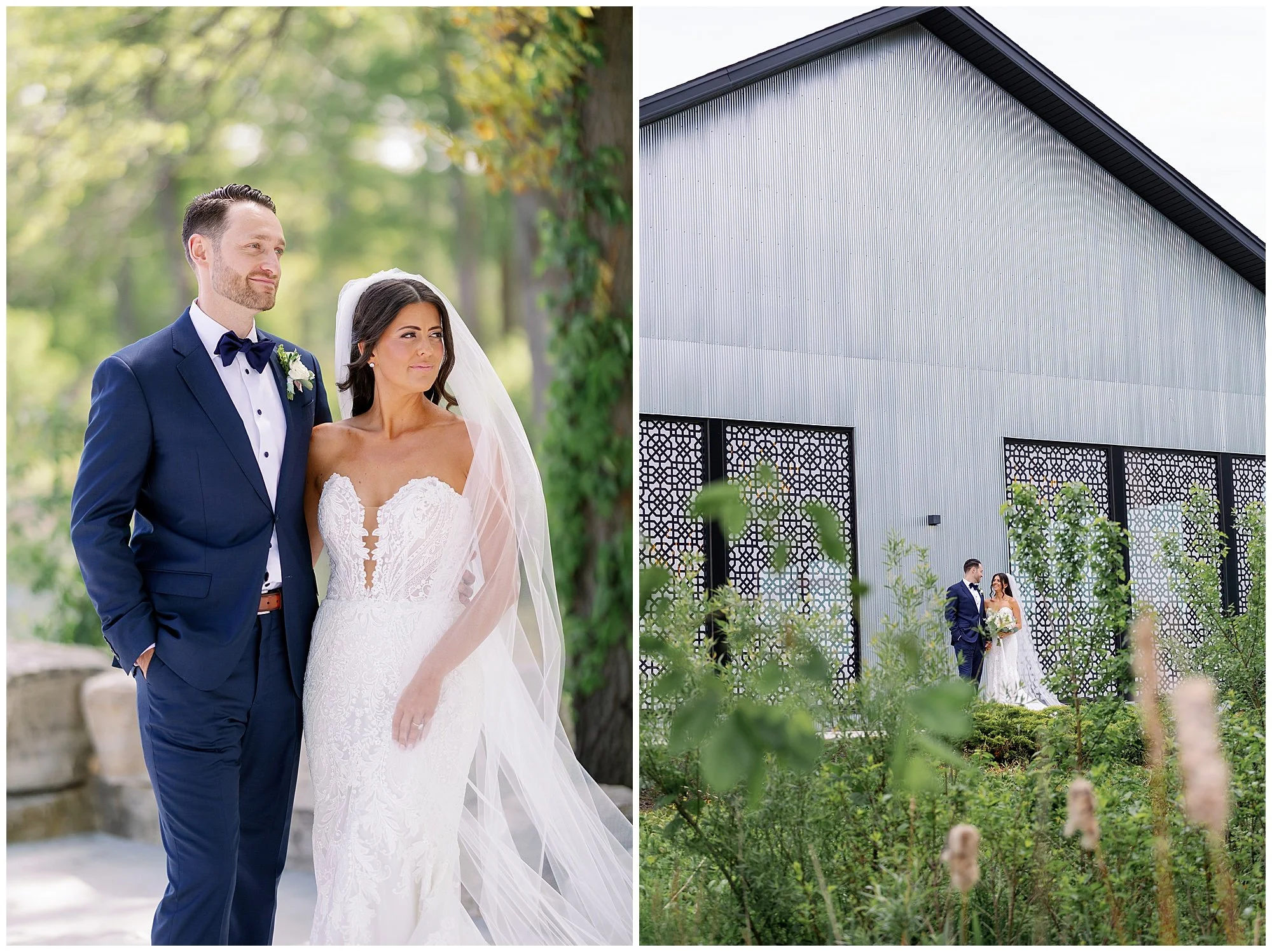  allure on the lake bride and groom portraits 