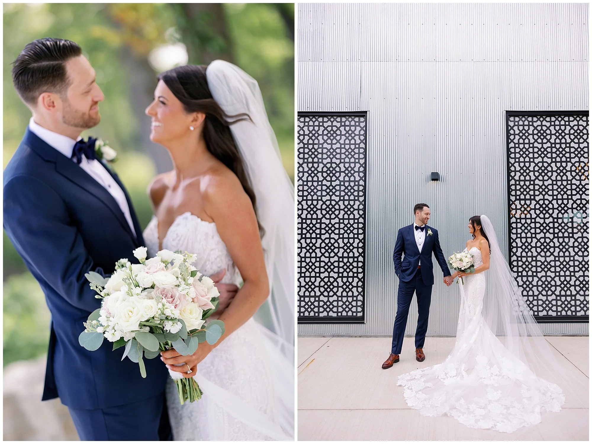  allure on the lake bride and groom portraits 