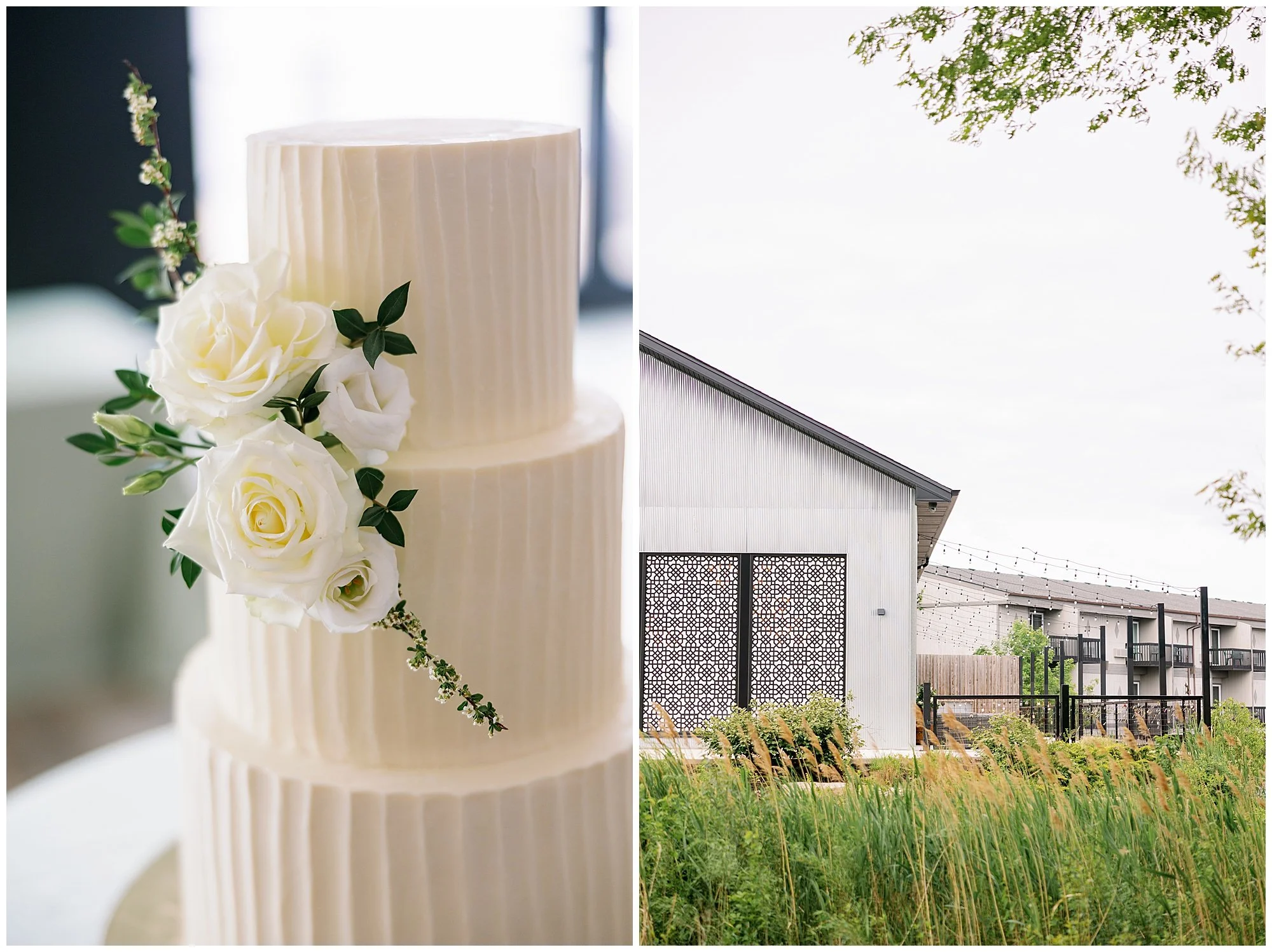  allure on the lake wedding reception details 