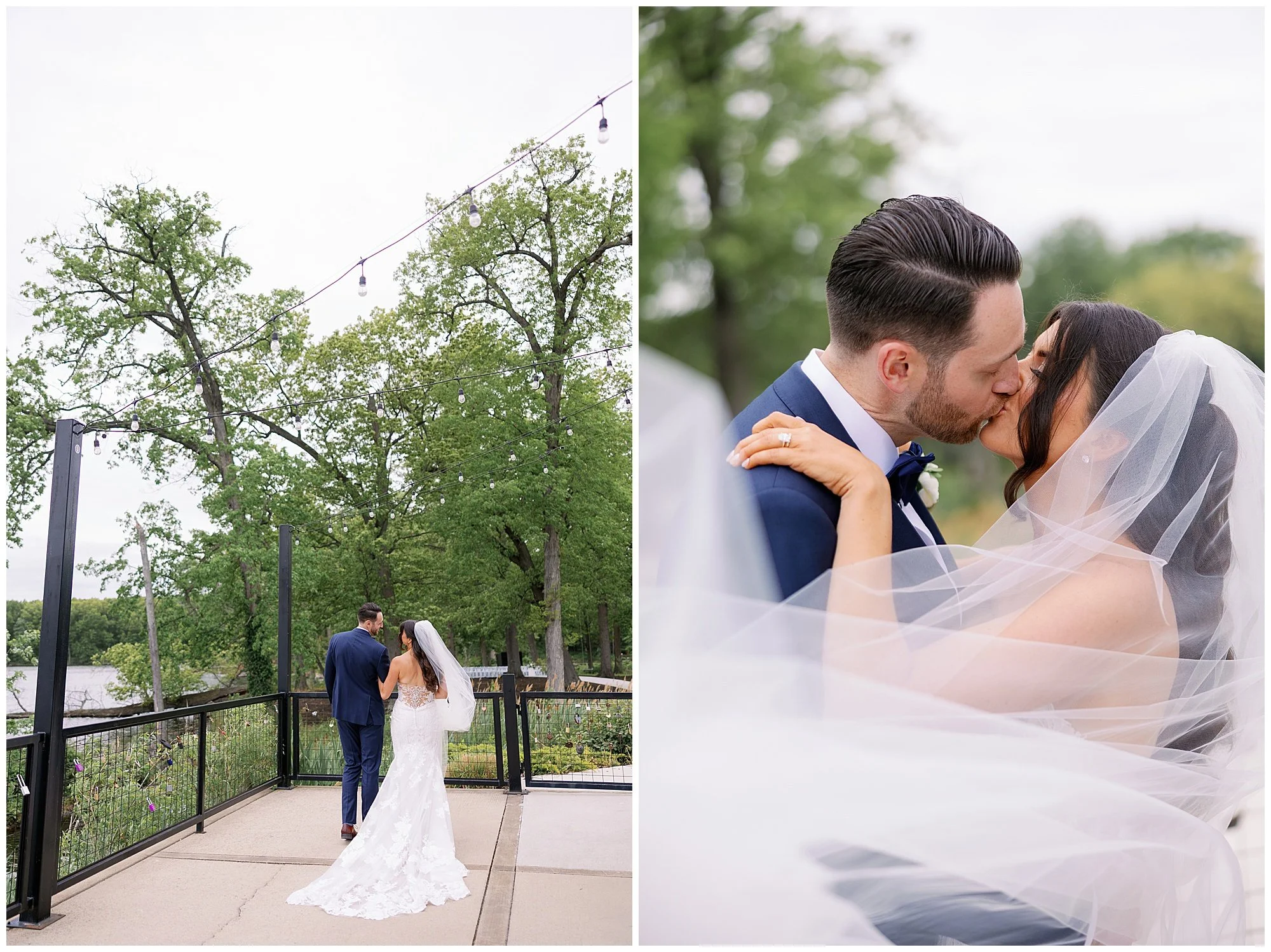  allure on the lake bride and groom portraits 