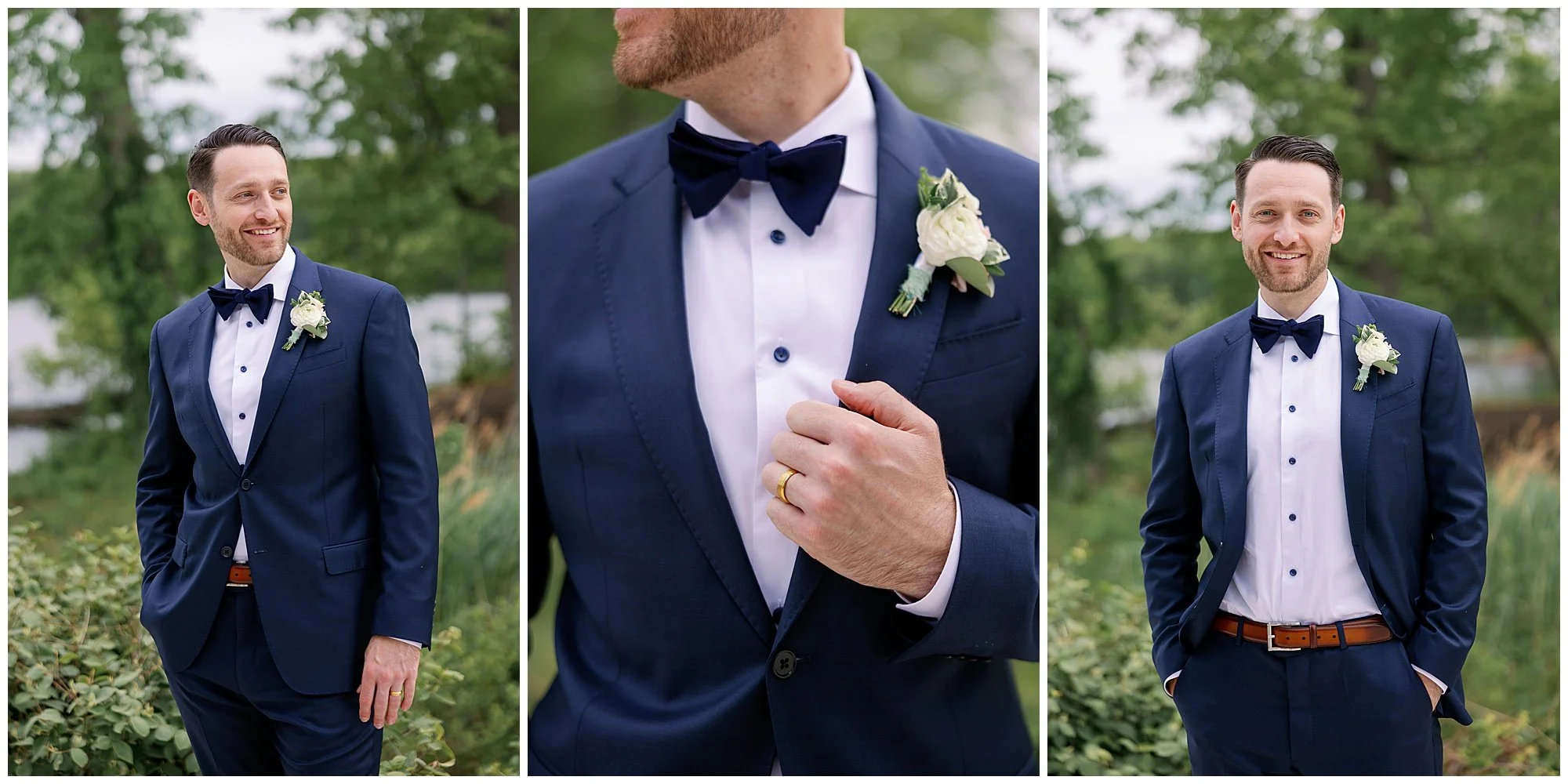  allure on the lake bride and groom portraits 