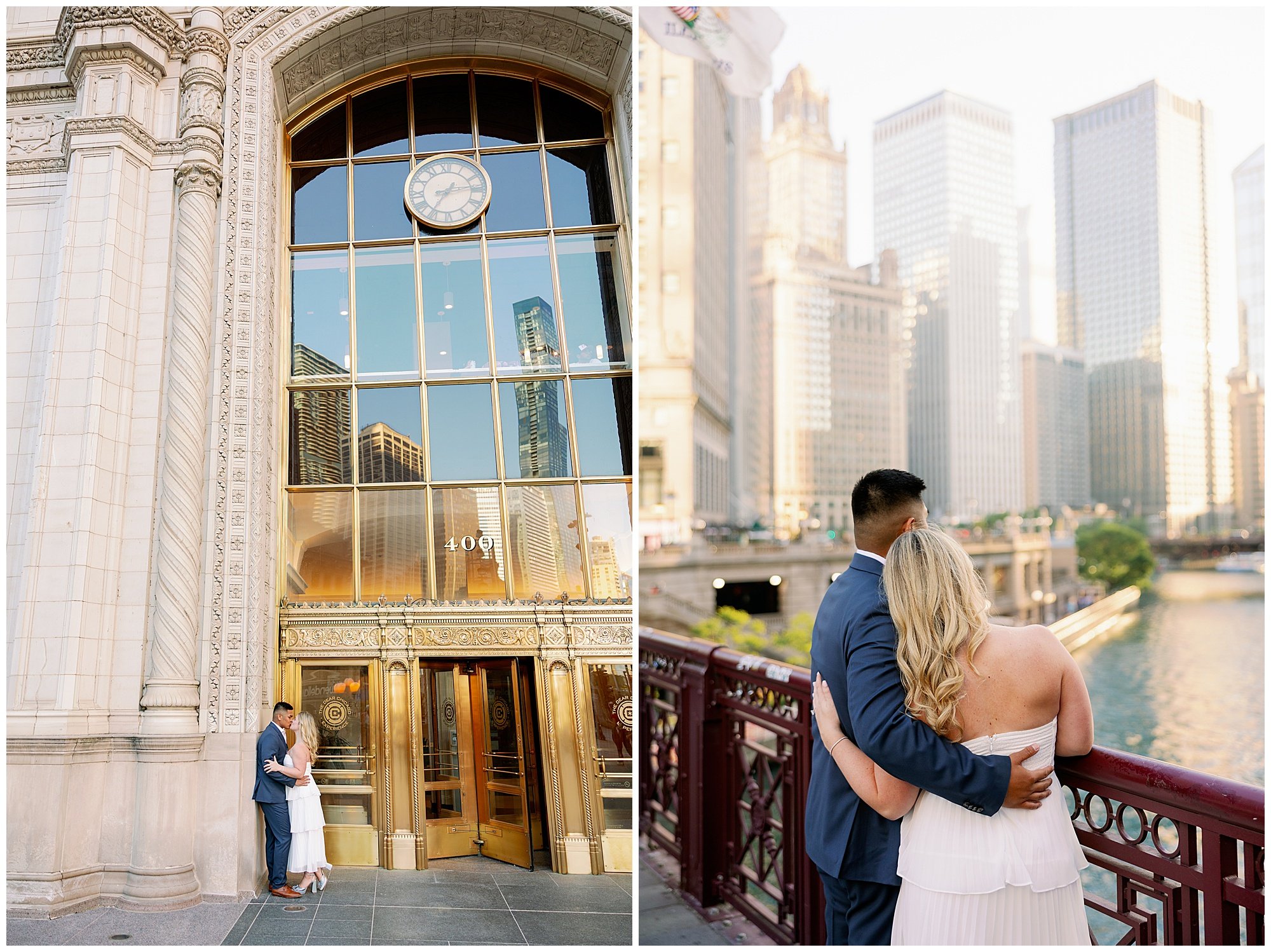  wrigley building engagement photos 