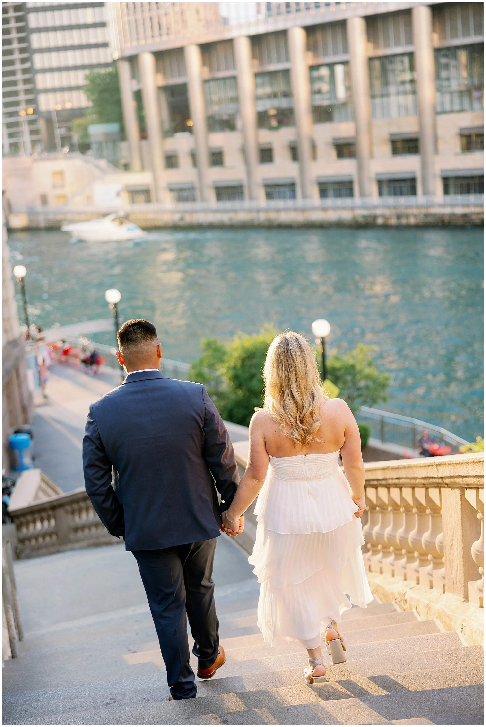  wrigley building engagement photos 