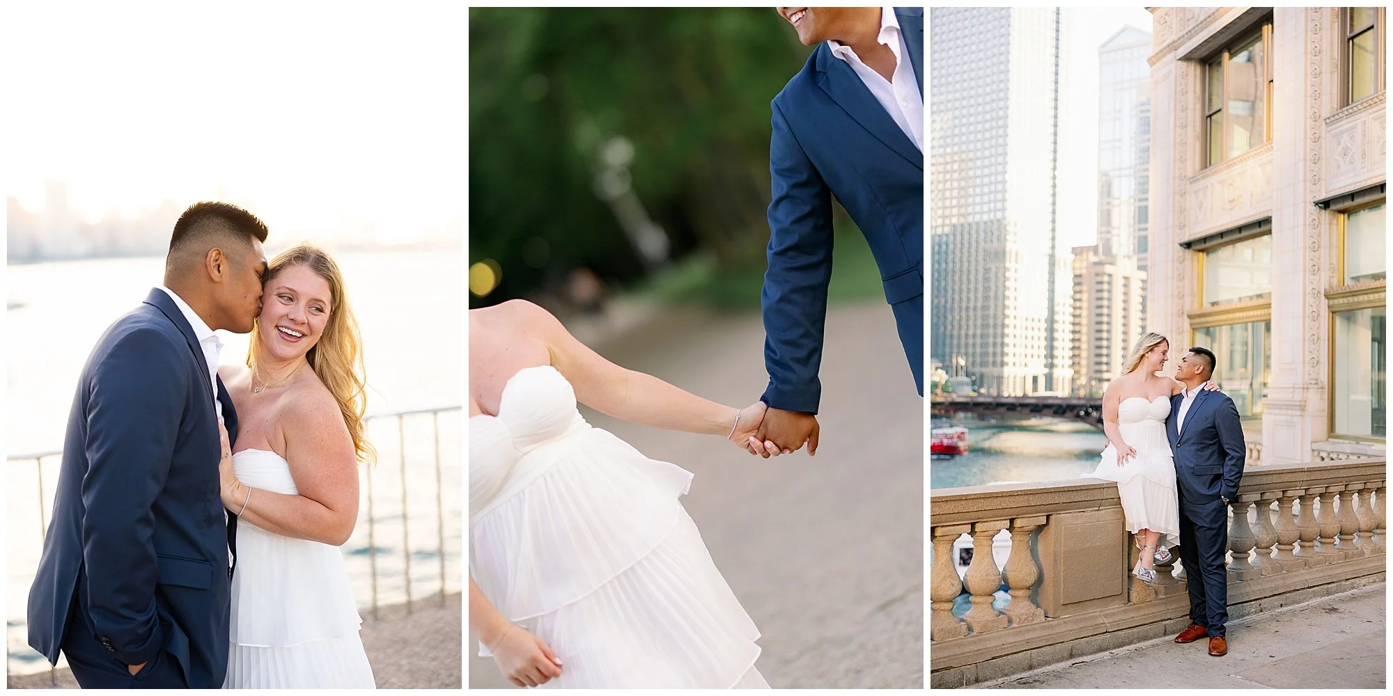  wrigley building engagement photos 