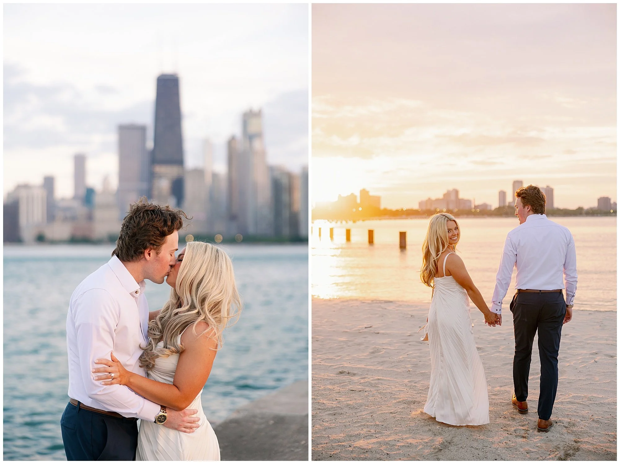  engagement photos at north ave beach  
