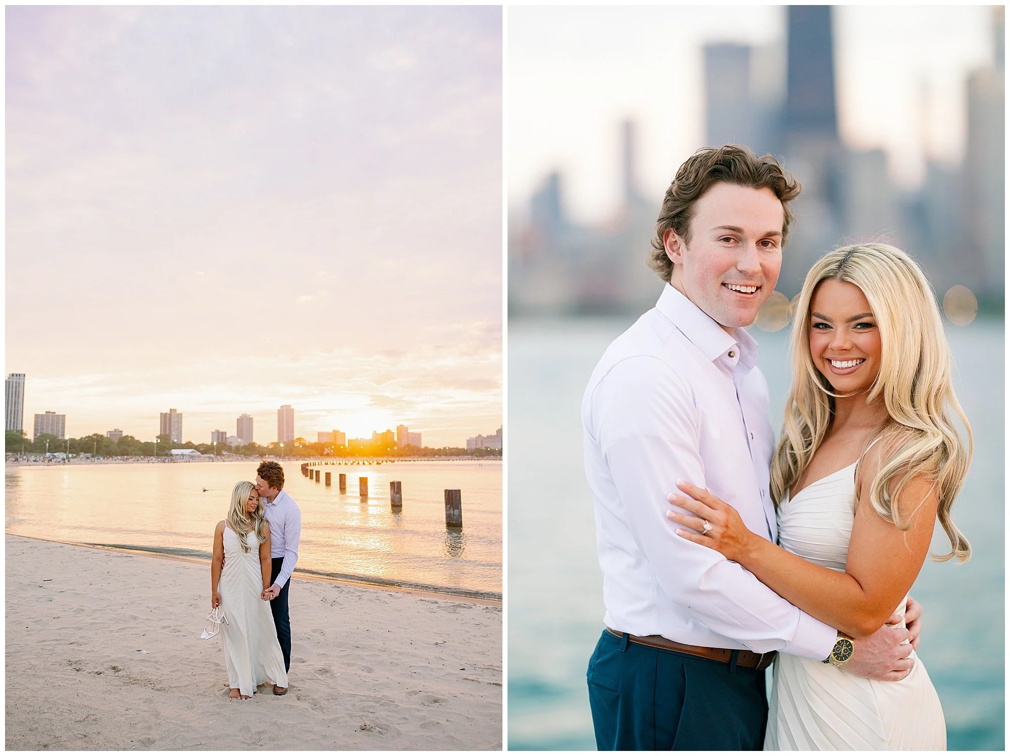 engagement photos at north ave beach  
